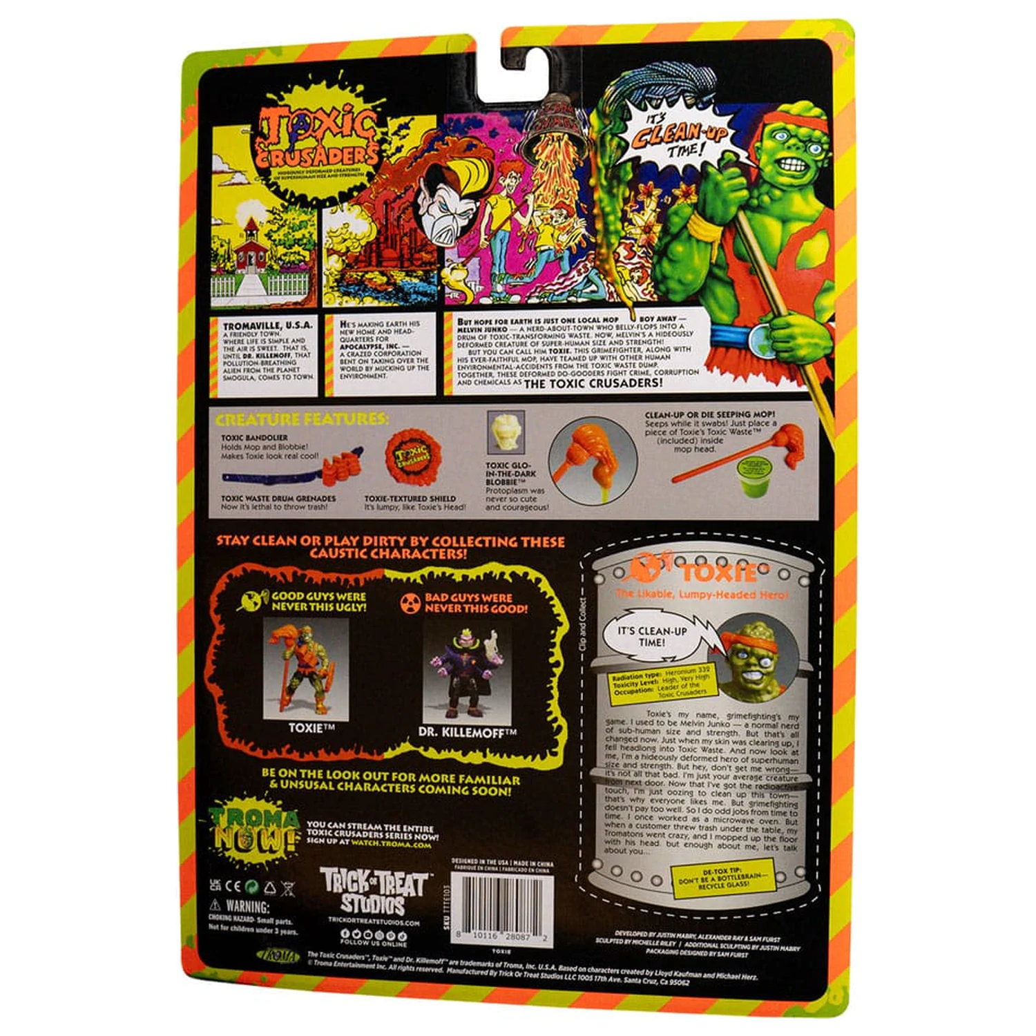 Toxic Crusader Action Figure 1/6 Toxie 13 cm poza produsului