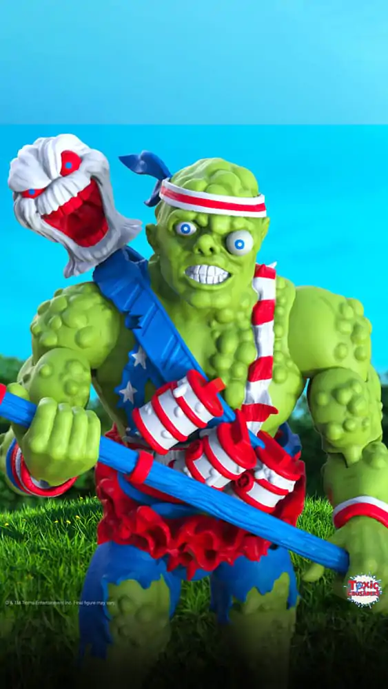 Figurină de acțiune Toxic Crusaders Ultimates Toxie (Vintage Toy America) 18 cm poza produsului