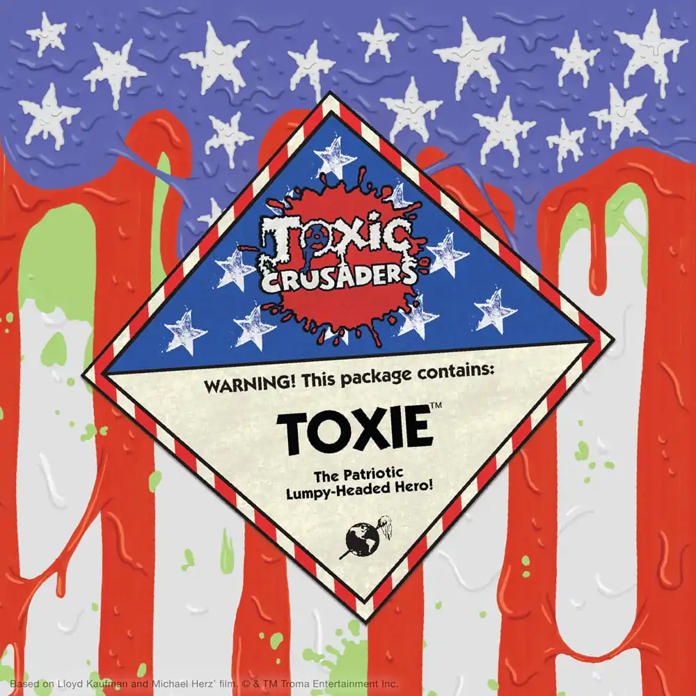 Figurină de acțiune Toxic Crusaders Ultimates Toxie (Vintage Toy America) 18 cm poza produsului