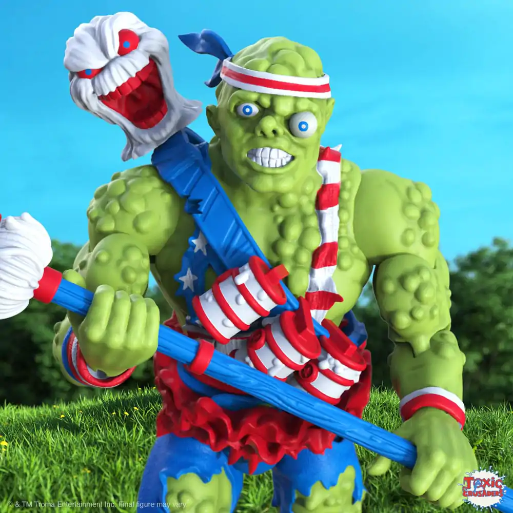 Figurină de acțiune Toxic Crusaders Ultimates Toxie (Vintage Toy America) 18 cm poza produsului