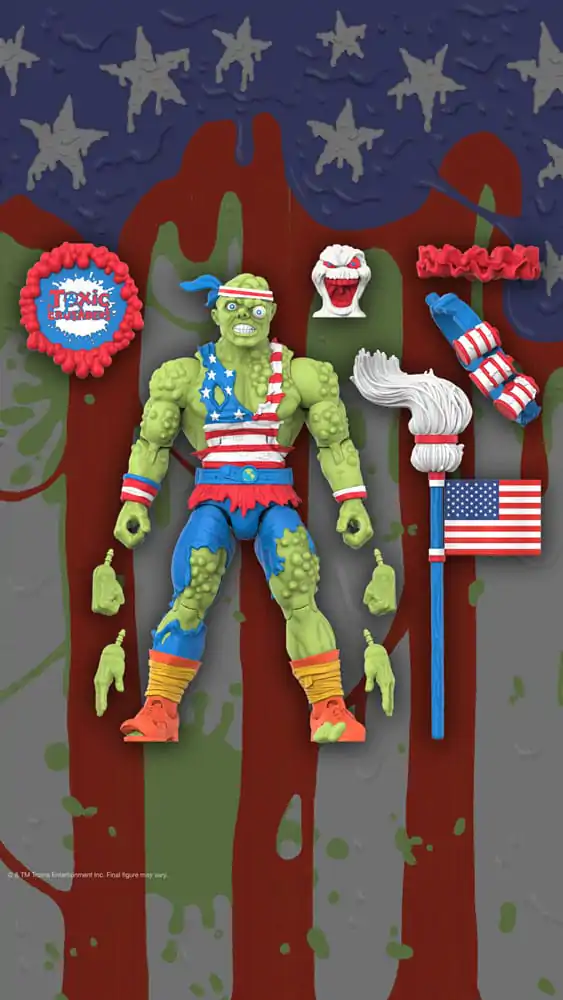 Figurină de acțiune Toxic Crusaders Ultimates Toxie (Vintage Toy America) 18 cm poza produsului