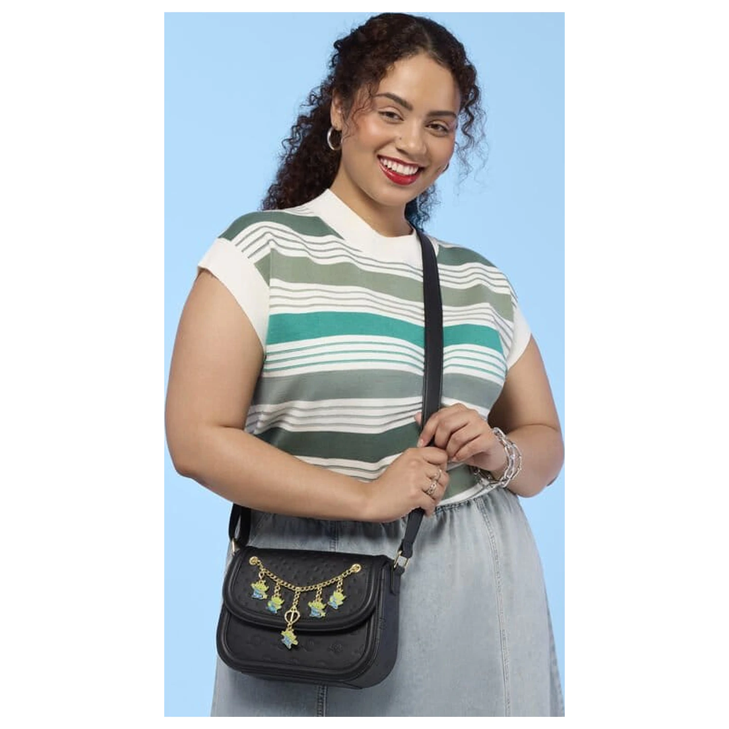 Toy Story 5 Aliens Charm Geanta crossbody poza produsului