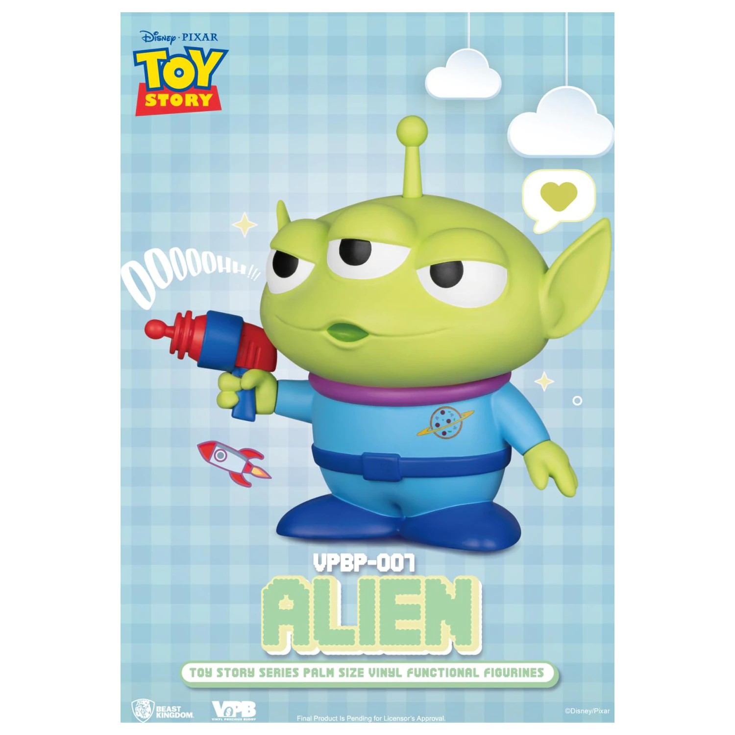 Figurina din vinil pusculita Toy Story Alien 12 cm poza produsului