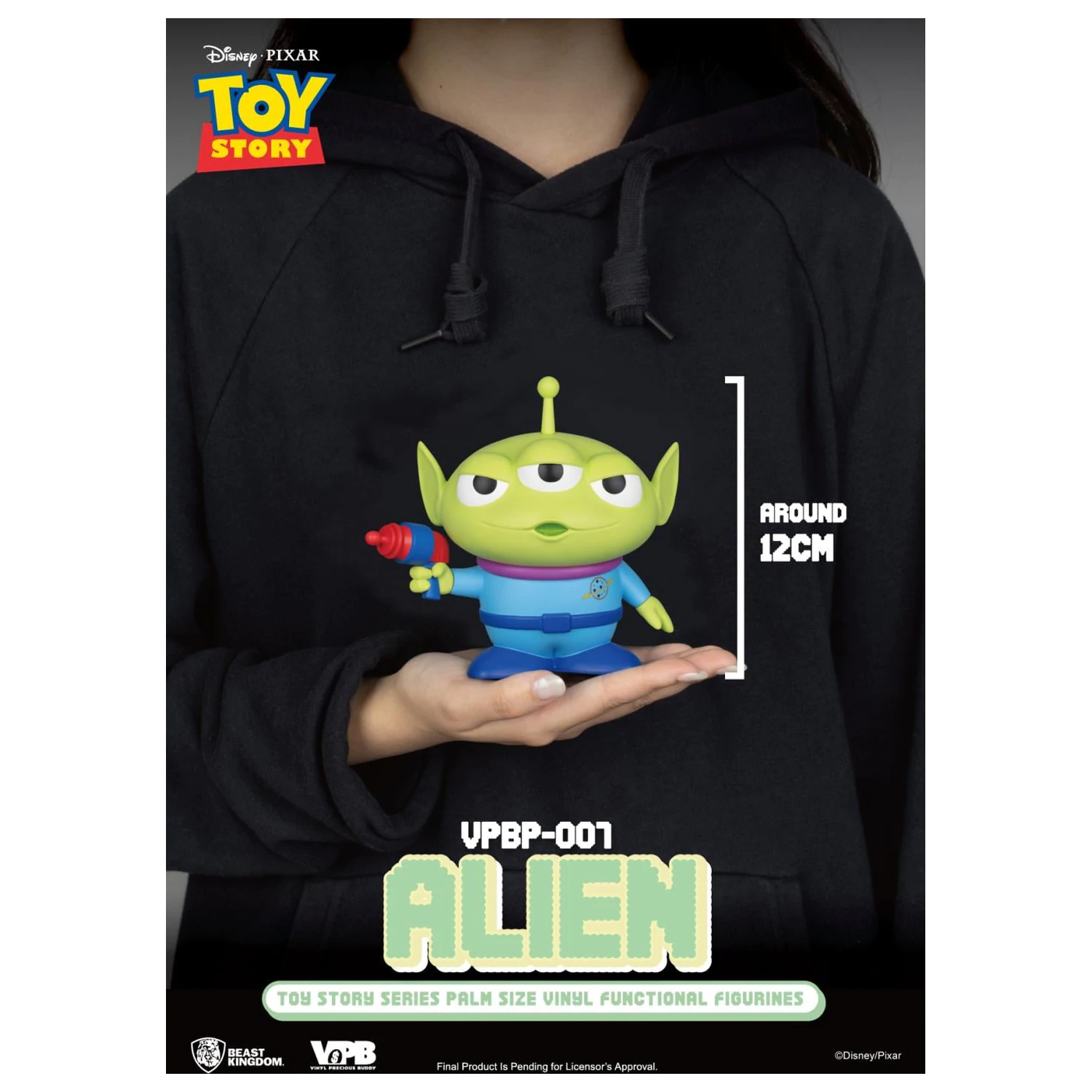 Figurina din vinil pusculita Toy Story Alien 12 cm poza produsului