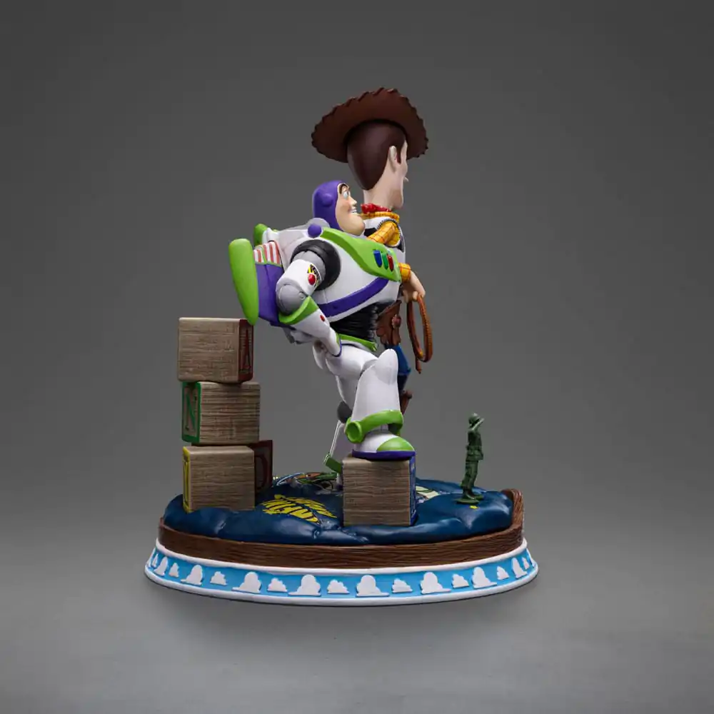 Toy Story Statuie Artă Scară Deluxe 1/10 Buzz & Woody 38 cm poza produsului