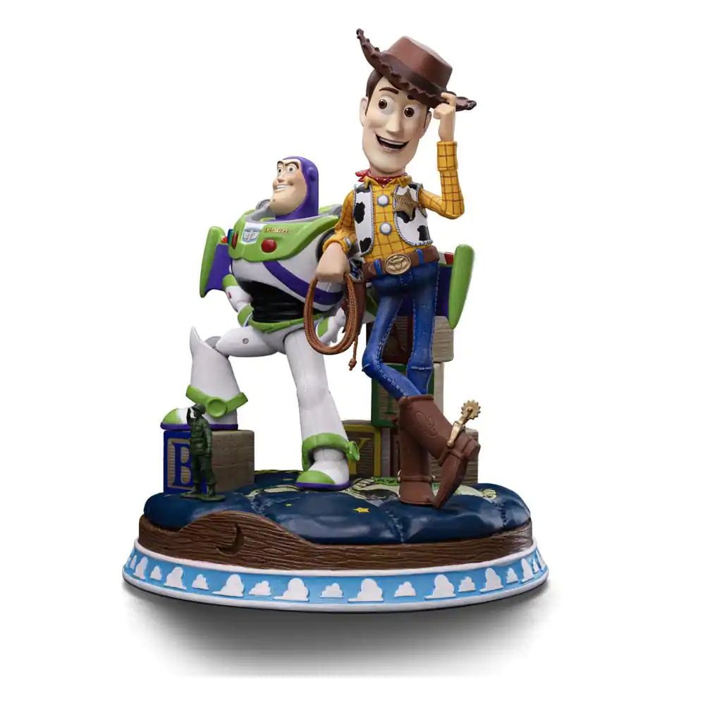 Toy Story Statuie Artă Scară Deluxe 1/10 Buzz & Woody 38 cm poza produsului