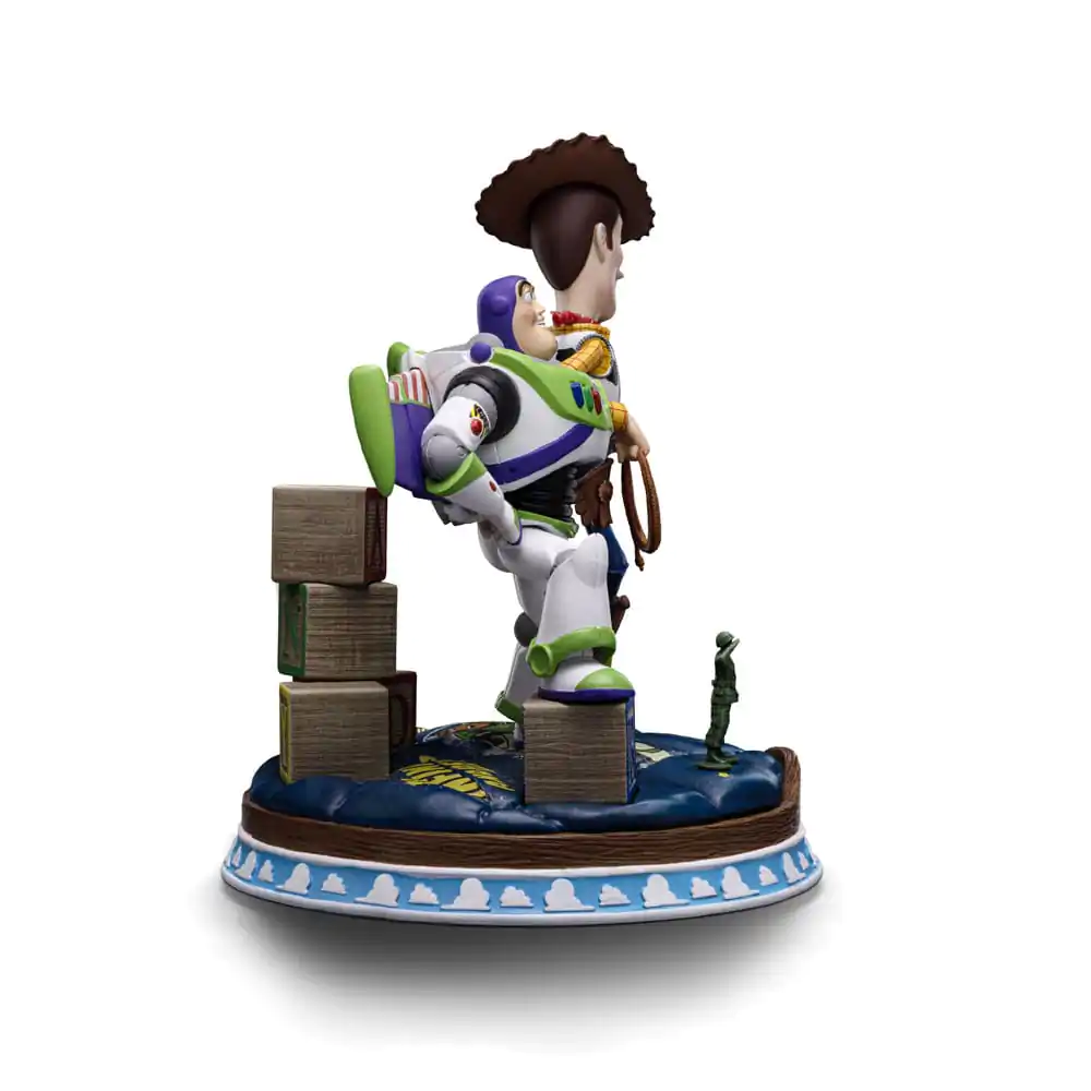 Toy Story Statuie Artă Scară Deluxe 1/10 Buzz & Woody 38 cm poza produsului