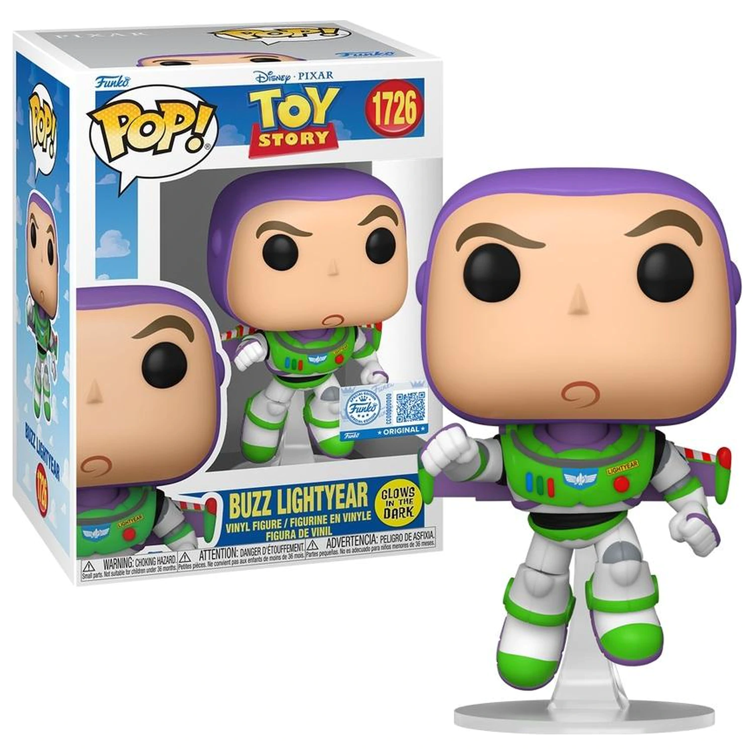 TOY STORY Funko Pop! Disney Buzz (GW) poza produsului