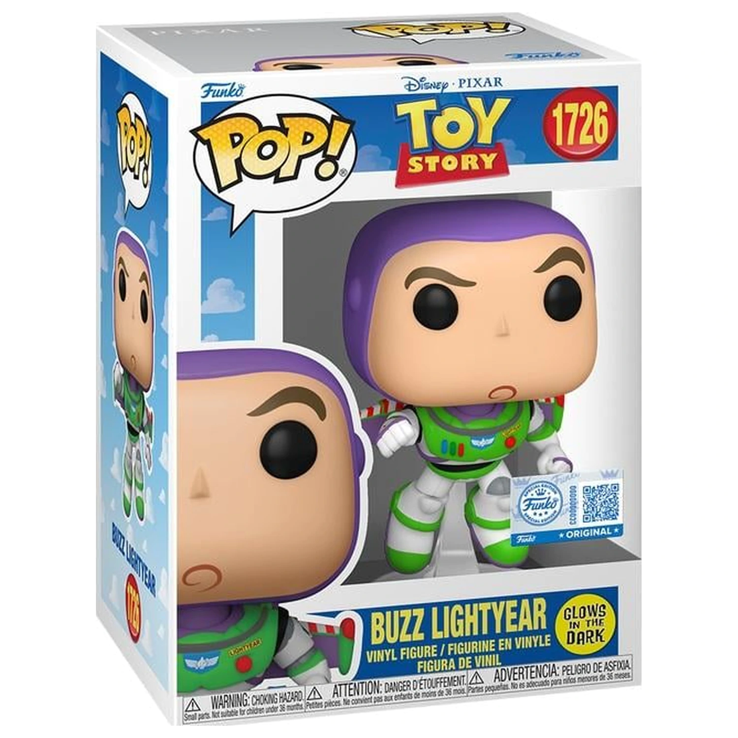 TOY STORY Funko Pop! Disney Buzz (GW) poza produsului