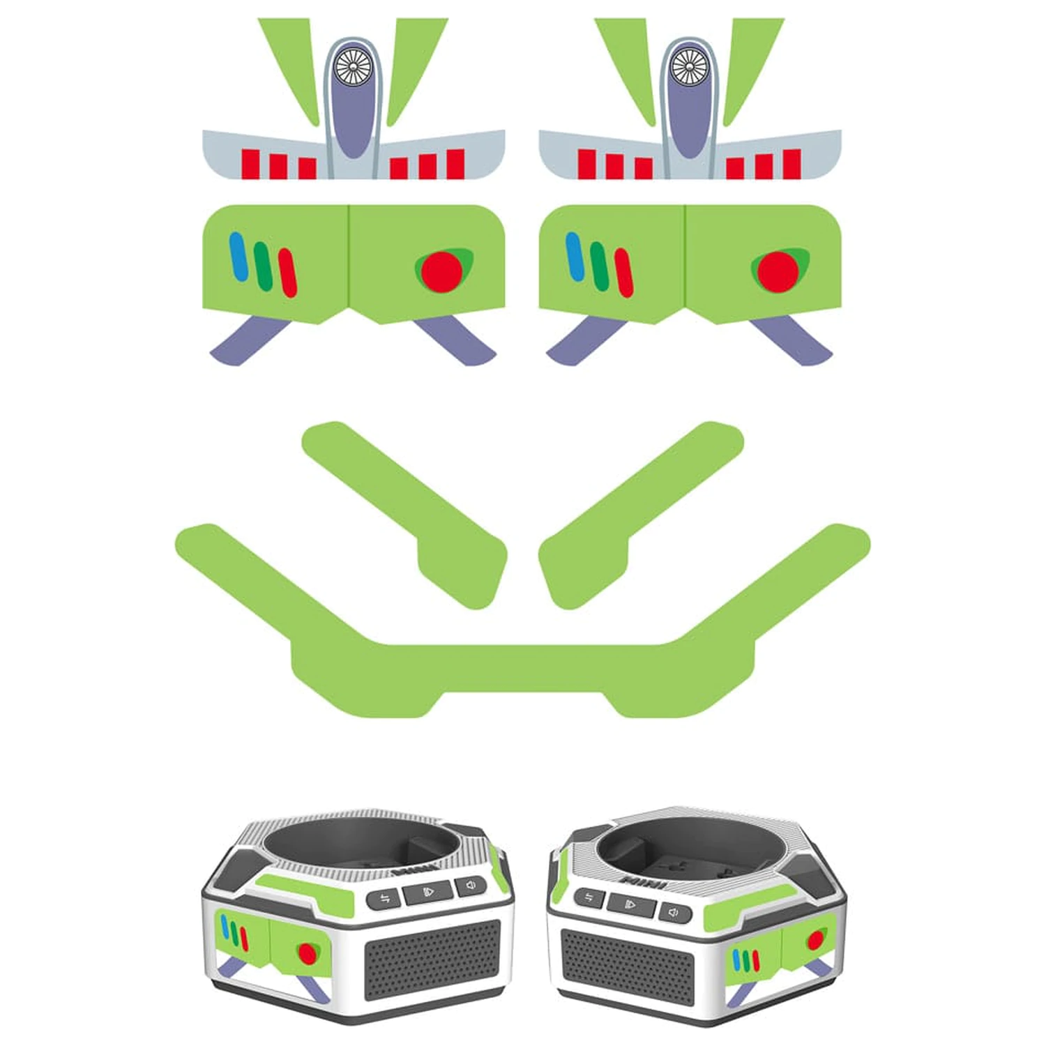 Toy Story Interactive Mini Roboter 2 piese Buzz & Rex Versiunea în limba engleză poza produsului