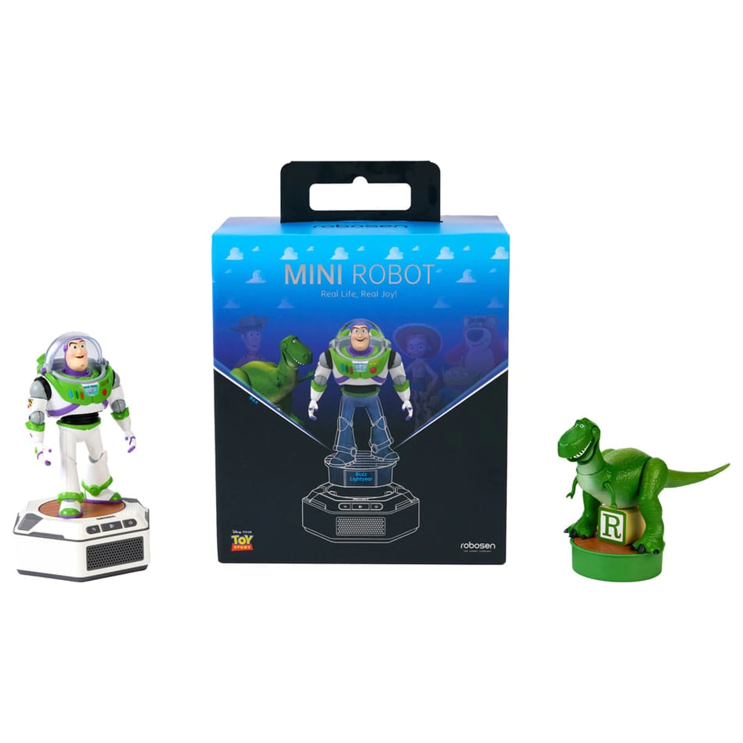 Toy Story Interactive Mini Roboter 2 piese Buzz & Rex Versiunea în limba engleză poza produsului
