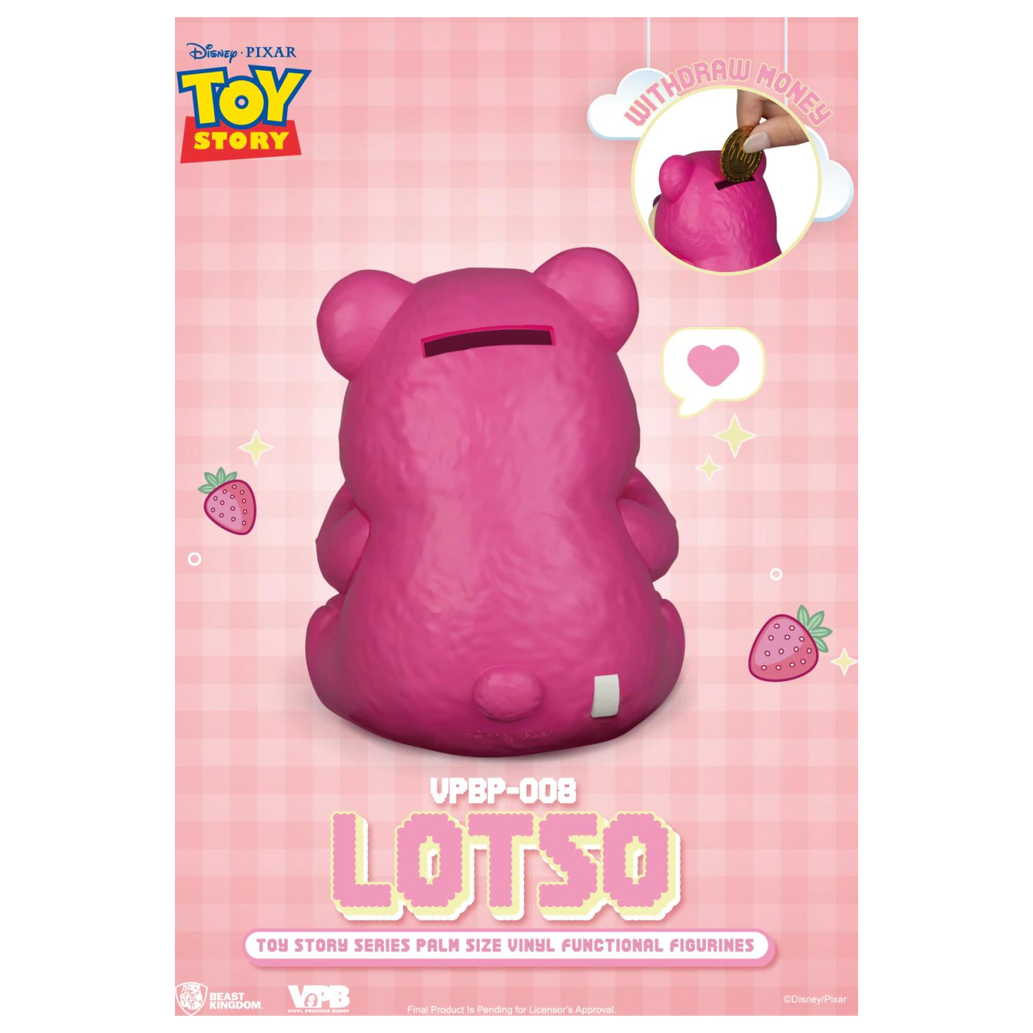 Toy Story Lotso Bank Figura de vinil 11.6cm poza produsului