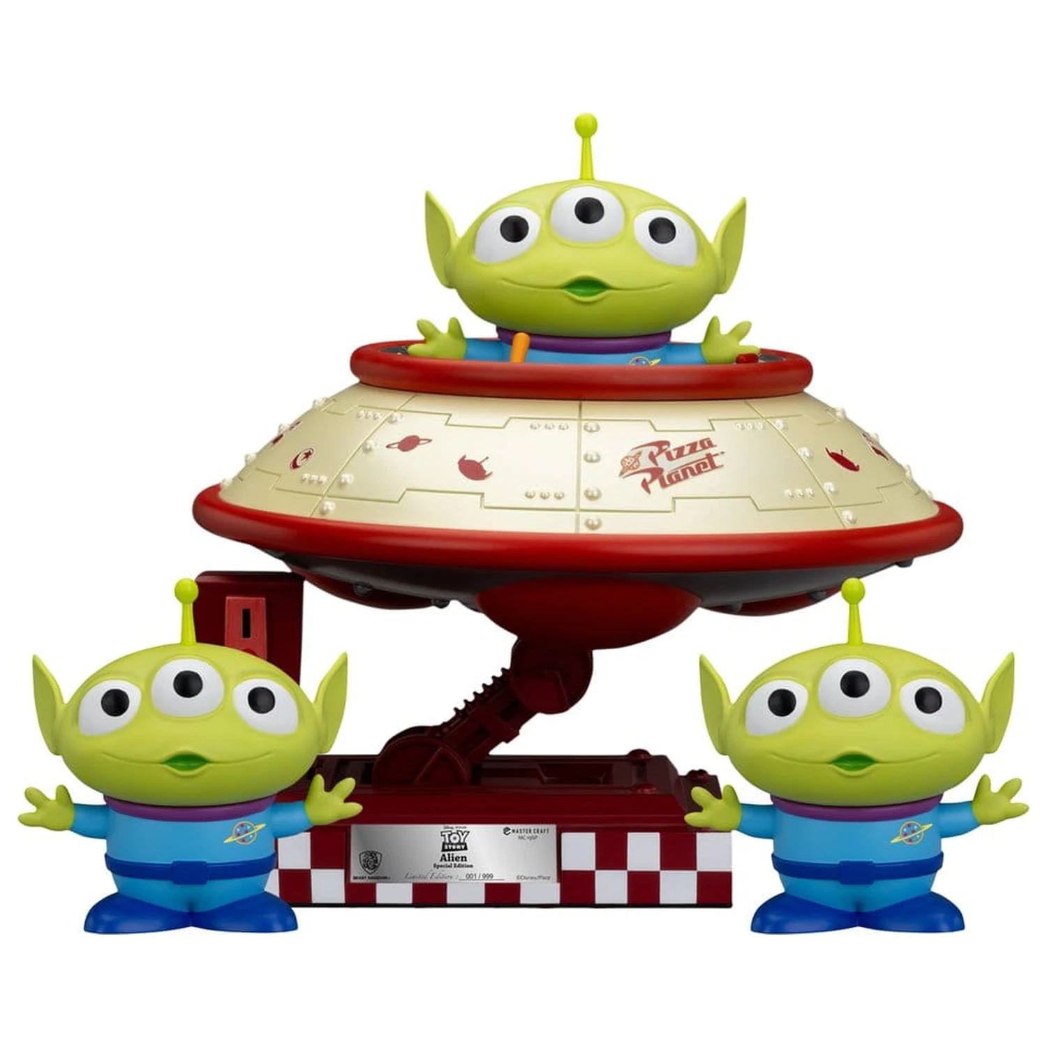 Toy Story Statuie Master Craft Aliens Editie Speciala 28 cm poza produsului