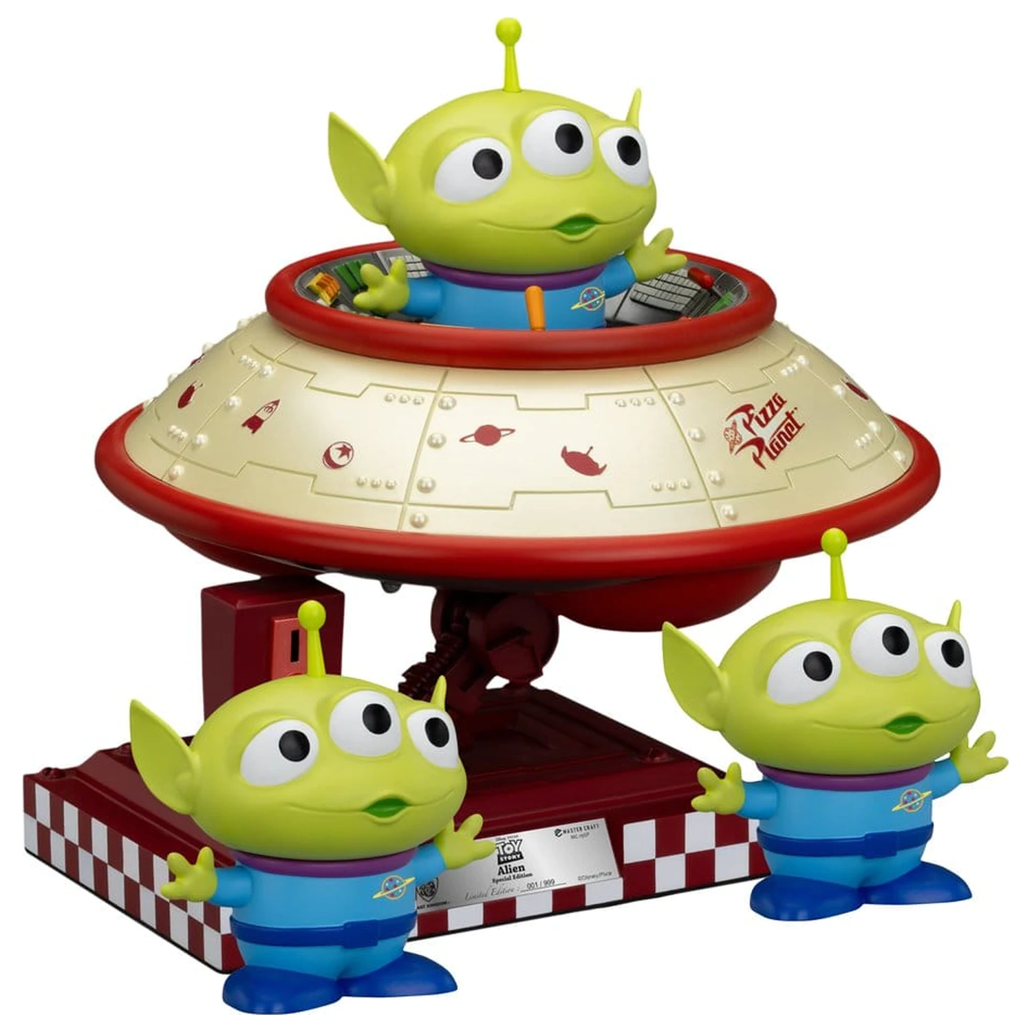 Toy Story Statuie Master Craft Aliens Editie Speciala 28 cm poza produsului