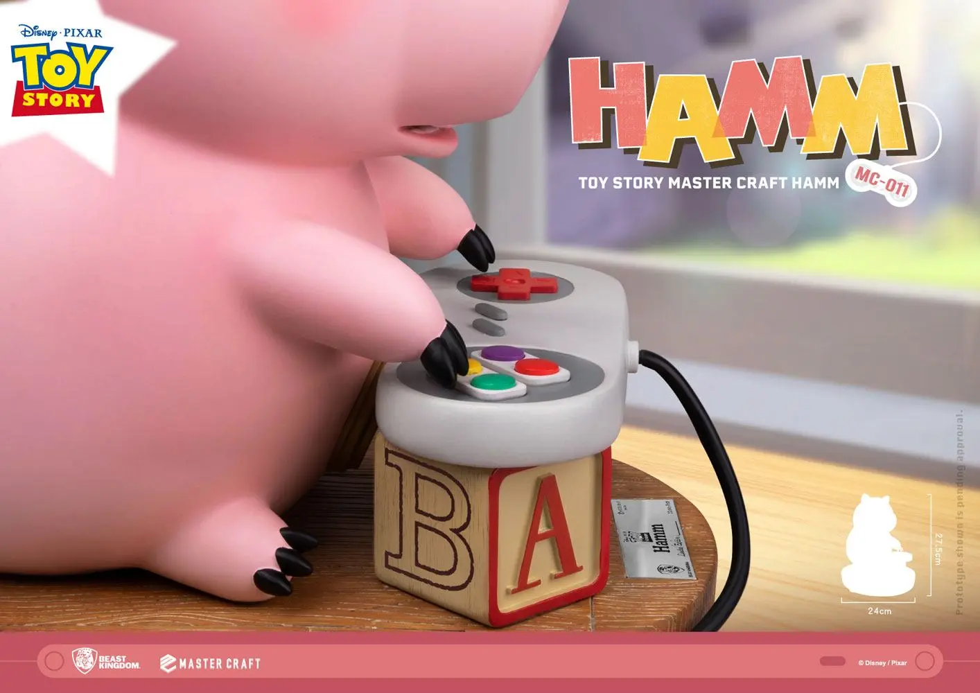 Toy Story Master Craft Statuie Hamm 28 cm poza produsului