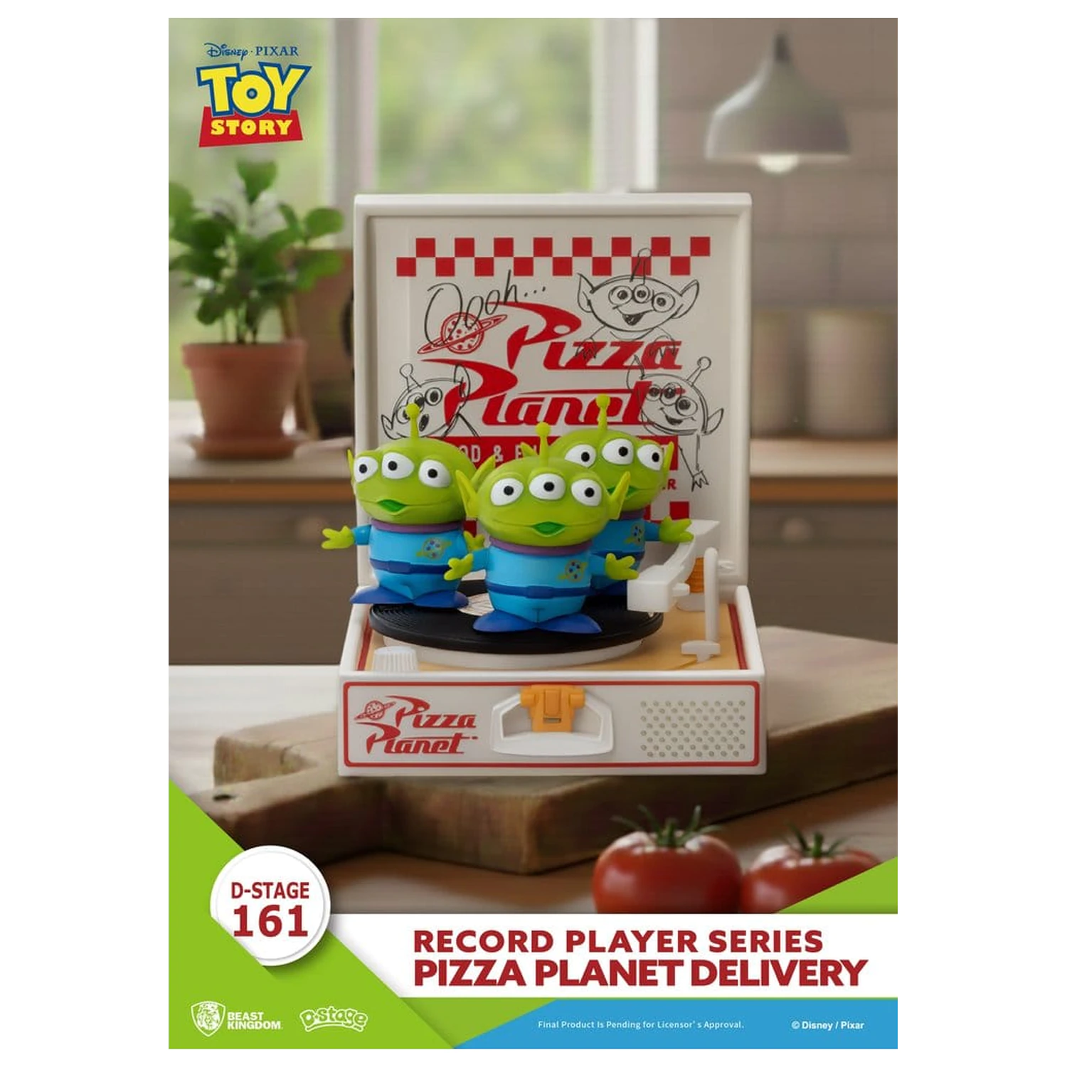 Toy Story Record Player Series figura din PVC Pizza Planet Delivery 12 cm poza produsului