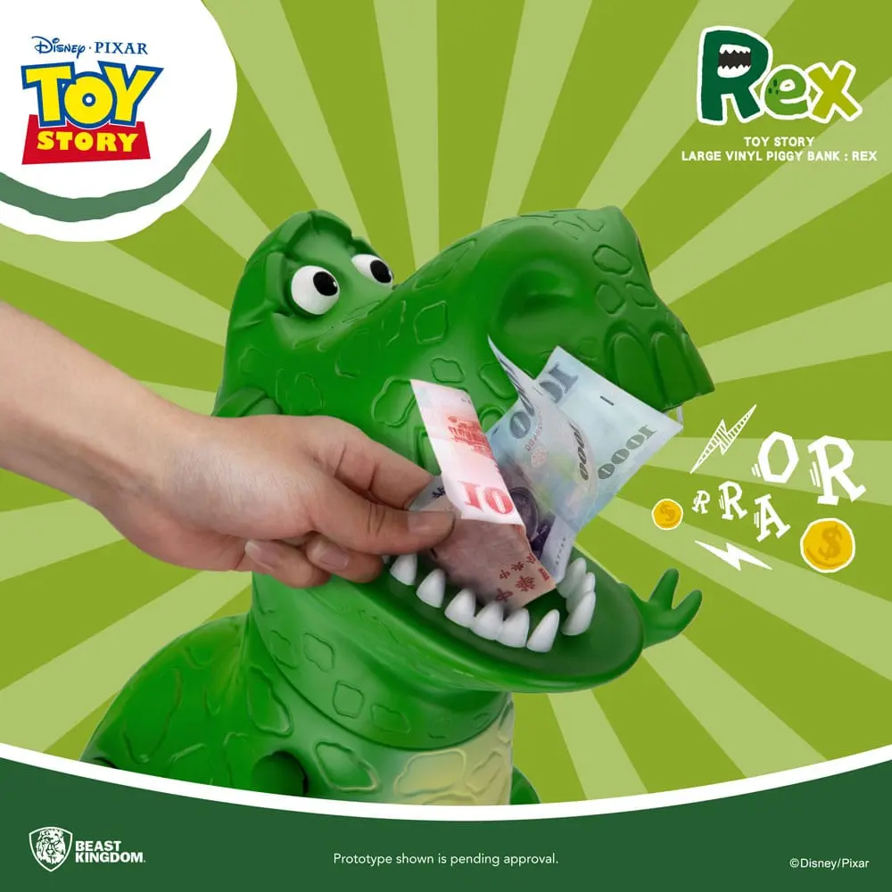 Toy Story pușculiță de vinil Rex 46 cm poza produsului
