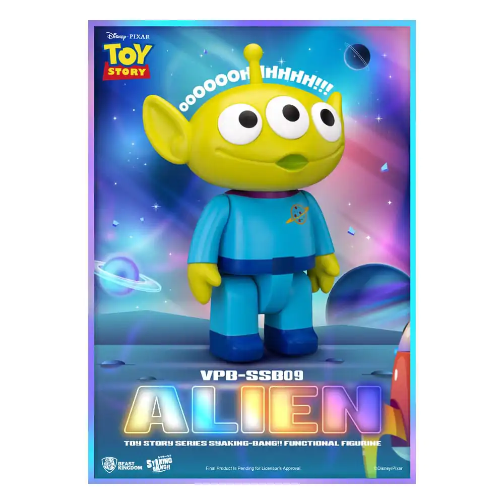 Toy Story Syaking Bang Series bancomat PVC Alien 33 cm poza produsului