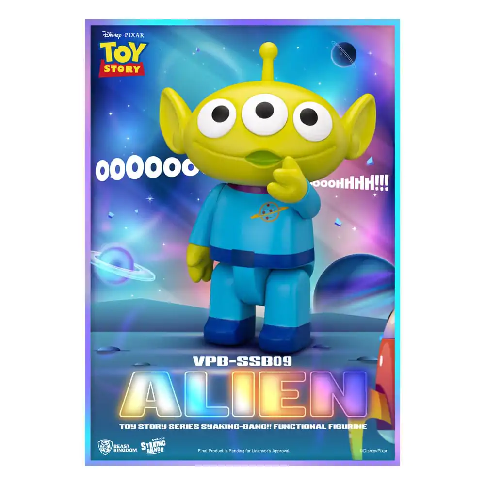 Toy Story Syaking Bang Series bancomat PVC Alien 33 cm poza produsului