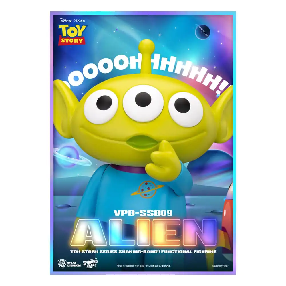 Toy Story Syaking Bang Series bancomat PVC Alien 33 cm poza produsului
