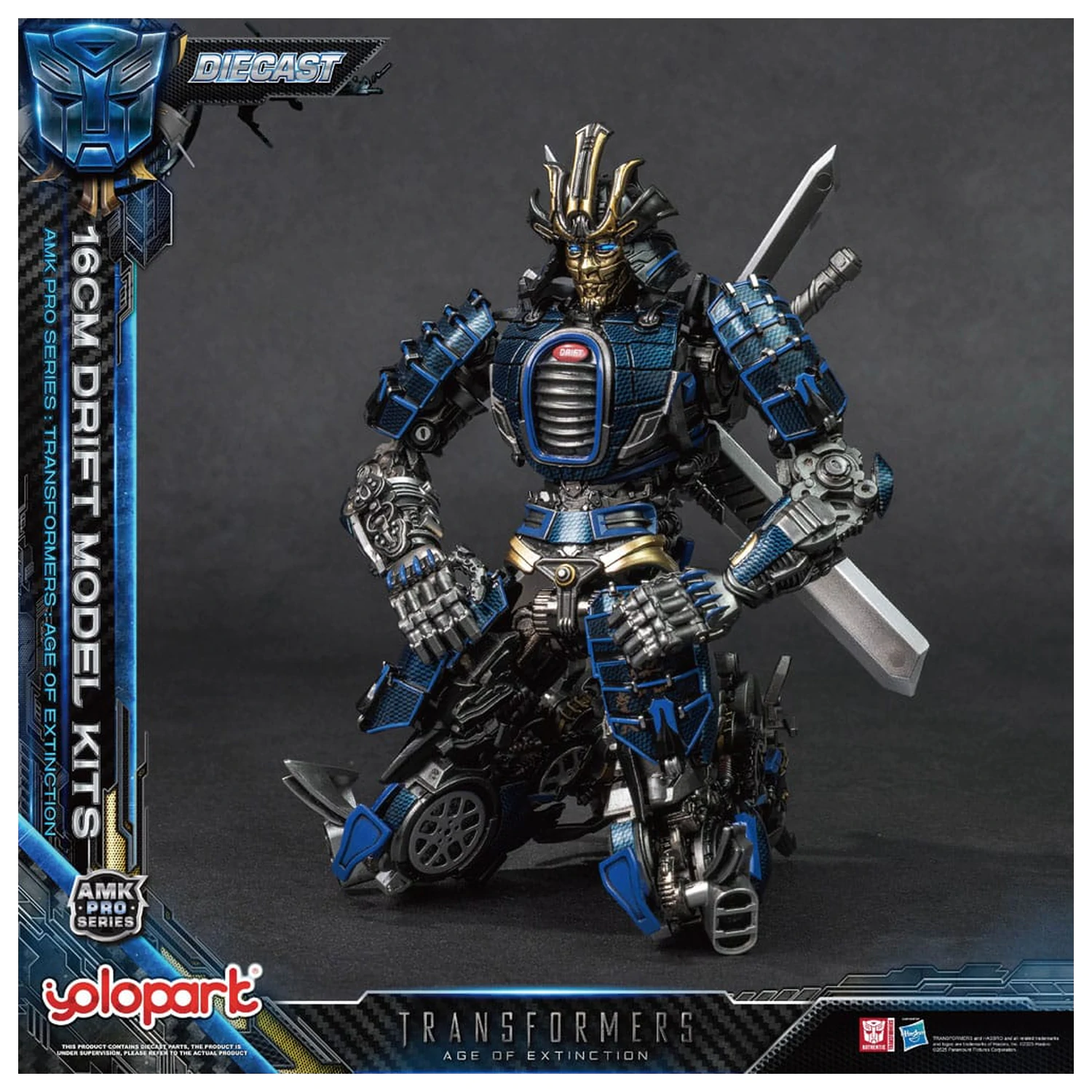 Transformers: Age of Extinction AMK Pro Series Model Kit Drift 16 cm poza produsului