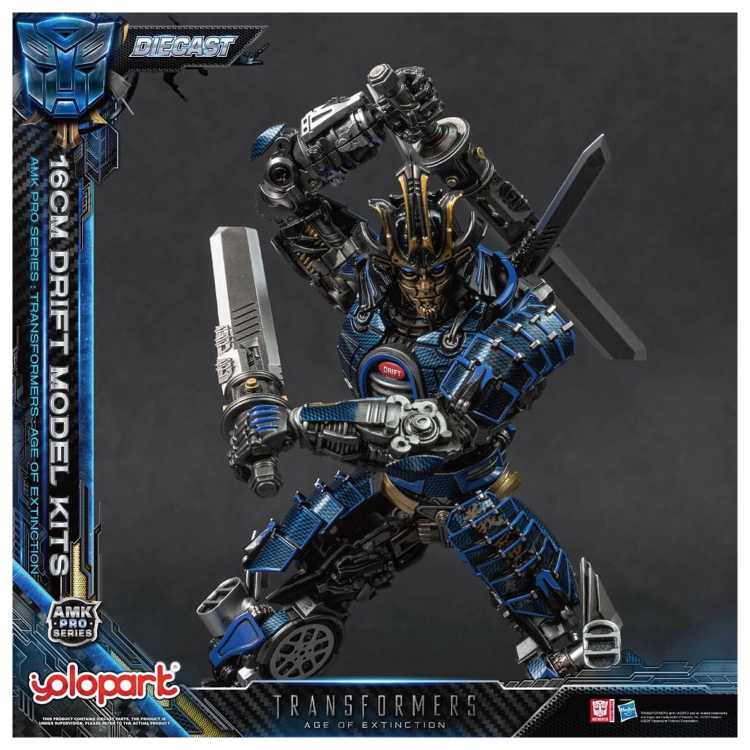 Transformers: Age of Extinction AMK Pro Series Model Kit Drift 16 cm poza produsului