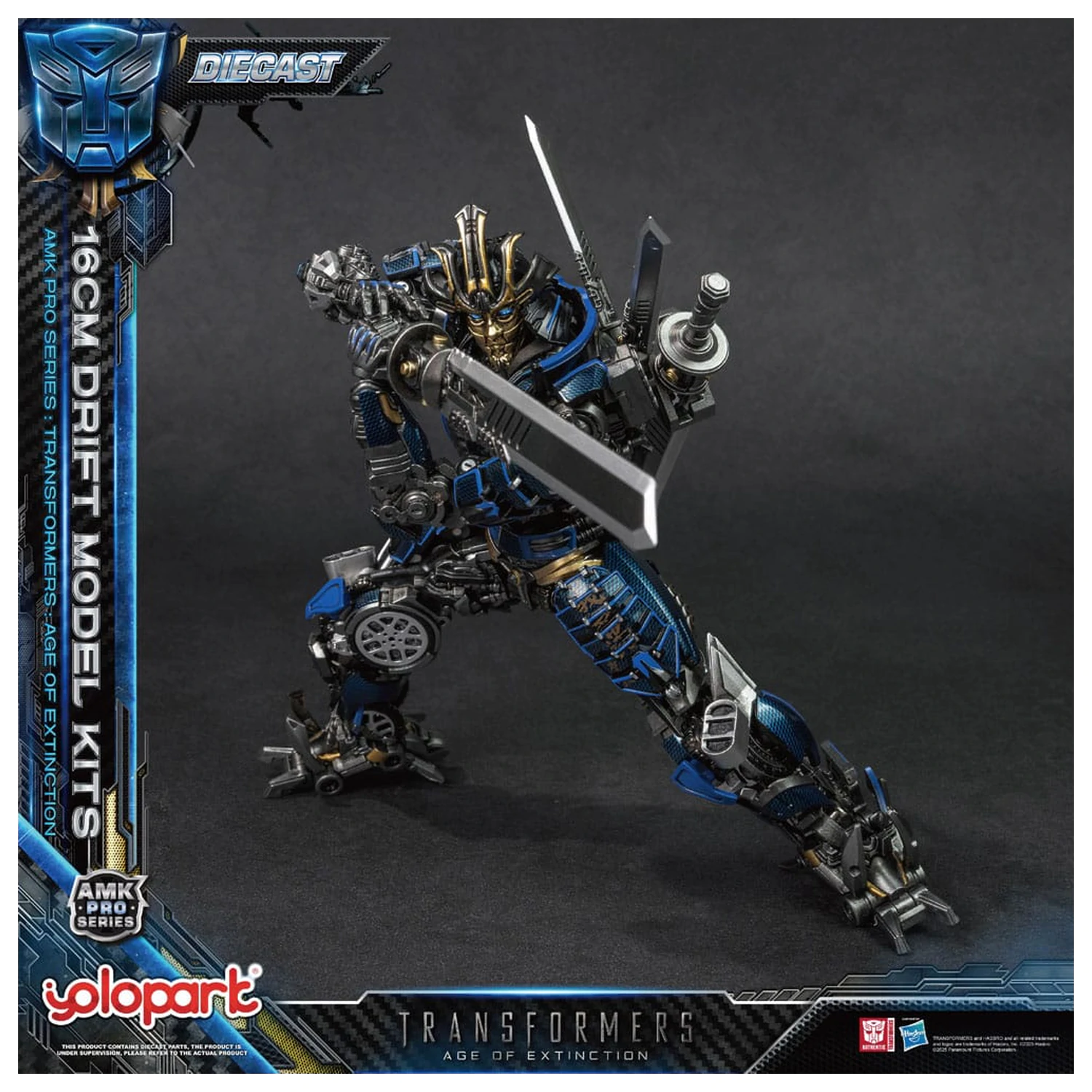 Transformers: Age of Extinction AMK Pro Series Model Kit Drift 16 cm poza produsului