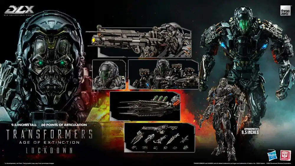 Transformers: Age of Extinction DLX Figurină de acțiune 1/6 Lockdown 24 cm poza produsului