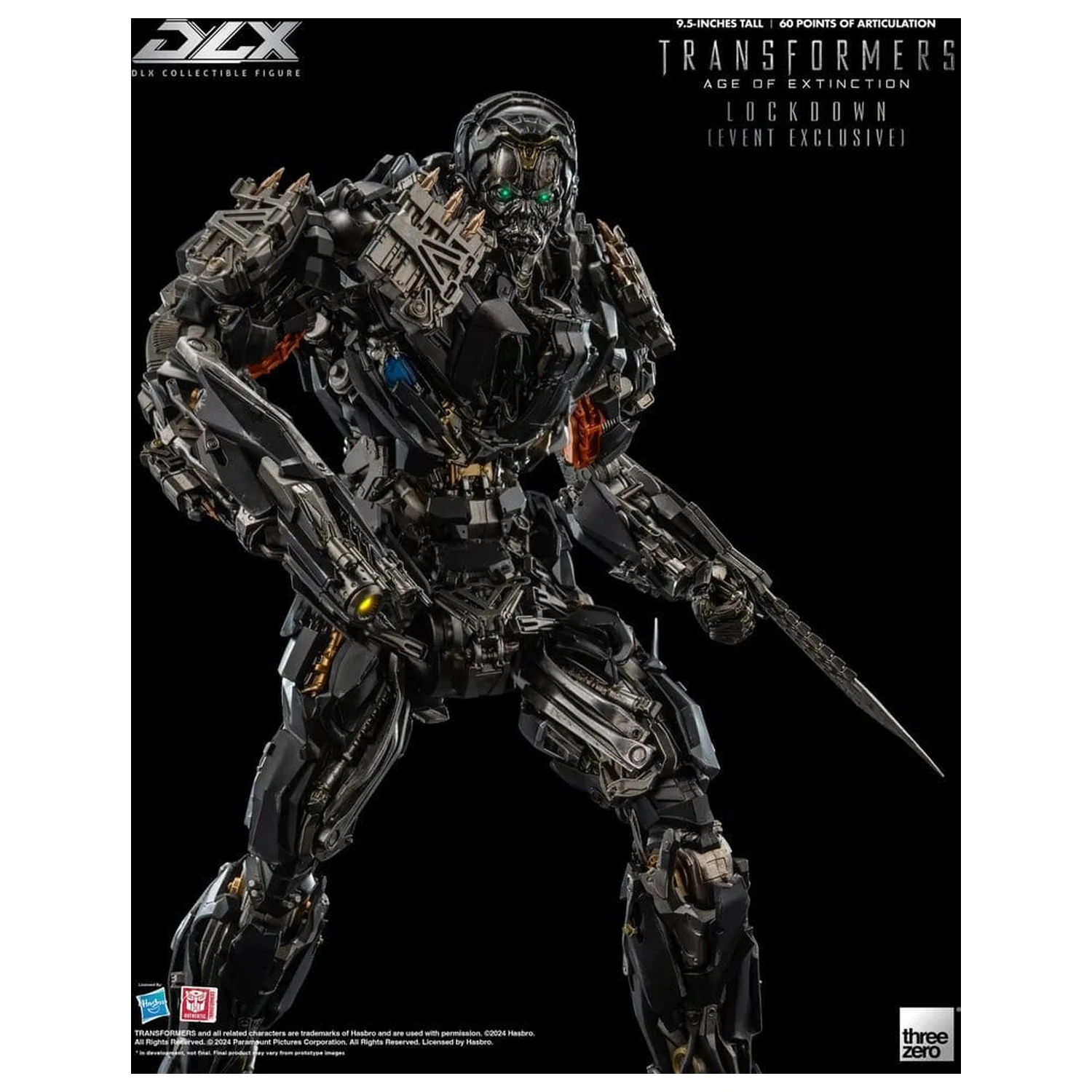 Transformers: Age of Extinction figurina de actiune DLX 1/6 Lockdown 24 cm poza produsului