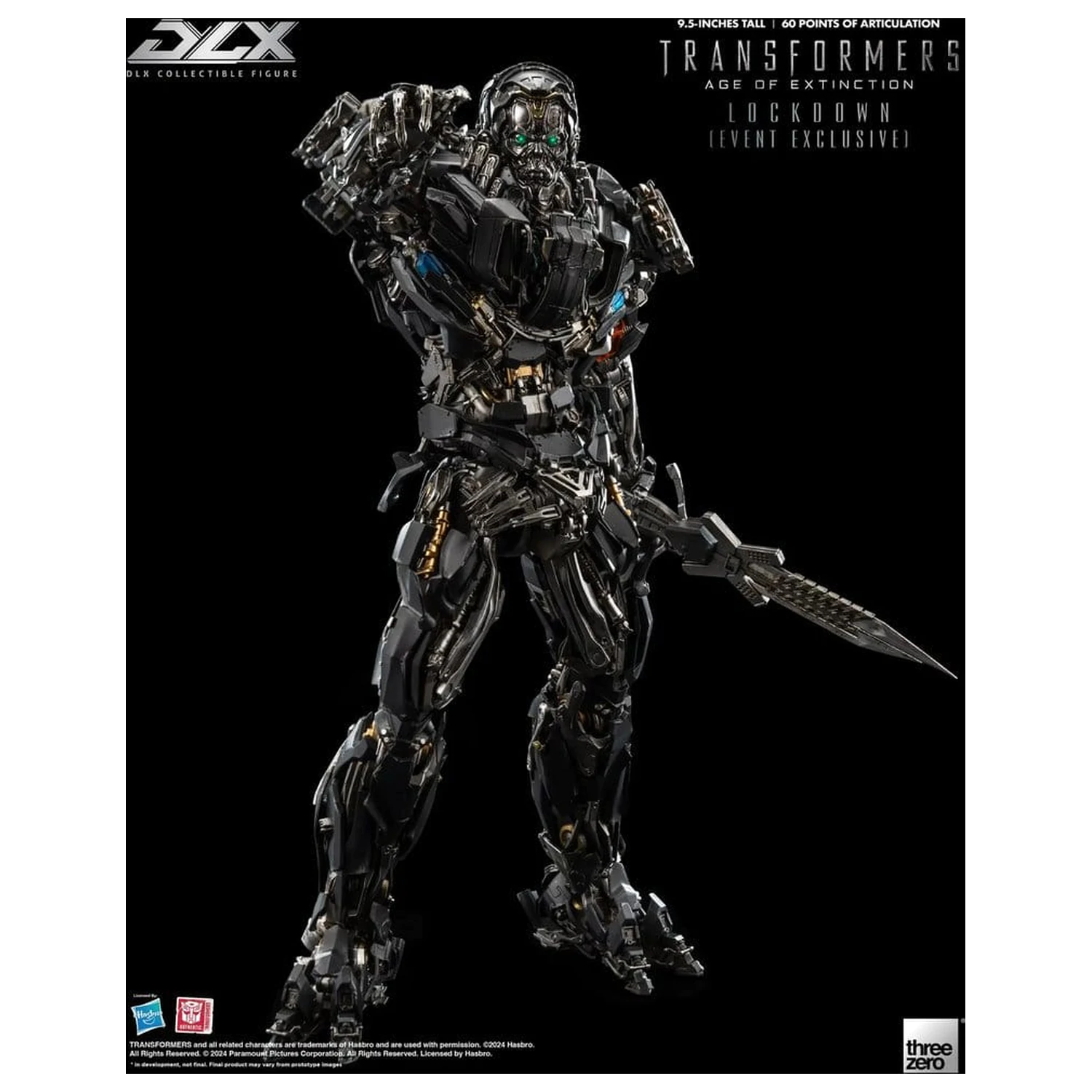 Transformers: Age of Extinction figurina de actiune DLX 1/6 Lockdown 24 cm poza produsului