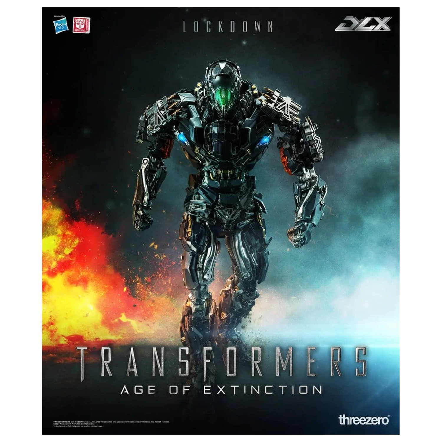 Transformers: Age of Extinction figurina de actiune DLX 1/6 Lockdown 24 cm poza produsului