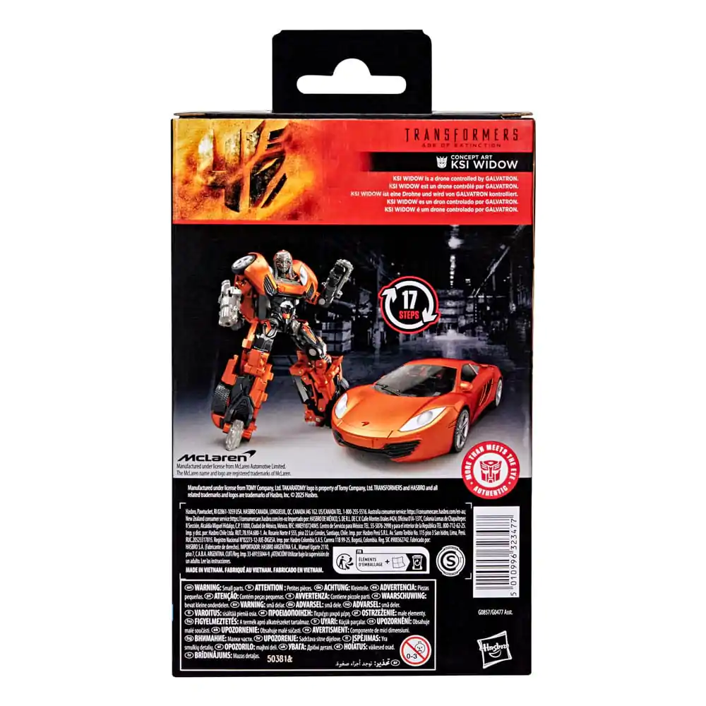 Transformers: Age of Extinction Studio Series Leader Class Figurină de acțiune Concept Art KSI Widow 11 cm poza produsului