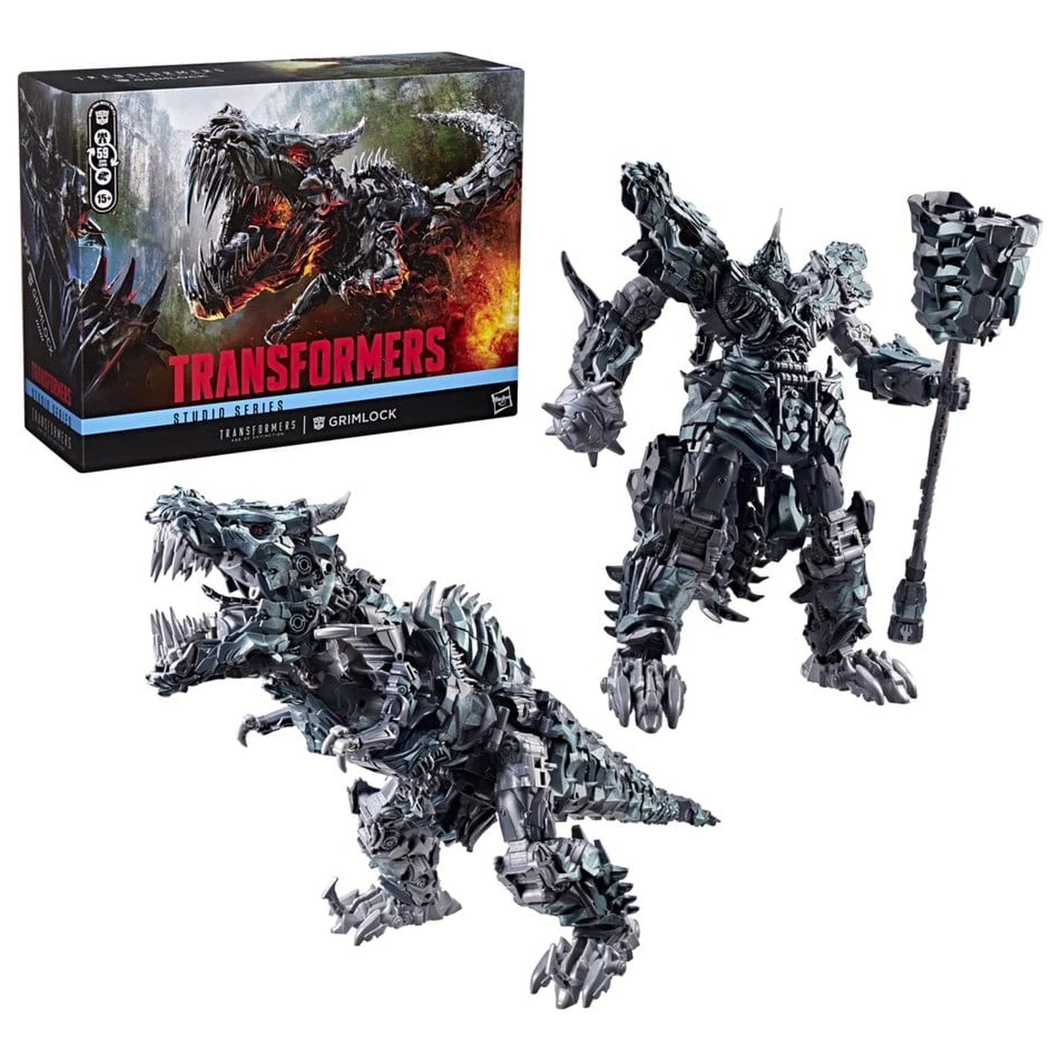 Transformers: Age of Extinction Studio Series Titan Class Figurina de acțiune Grimlock 38 cm poza produsului