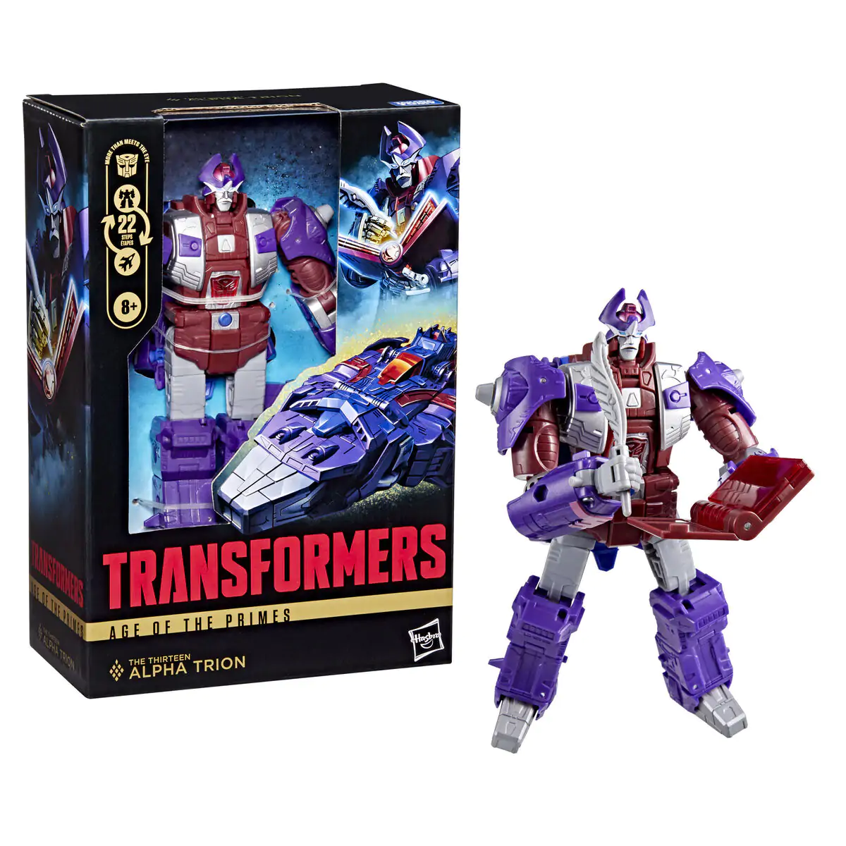 Transformers Age of the Primes Alpha Trion figurină 17,5 cm poza produsului