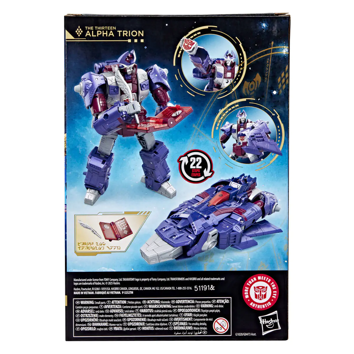 Transformers Age of the Primes Alpha Trion figurină 17,5 cm poza produsului