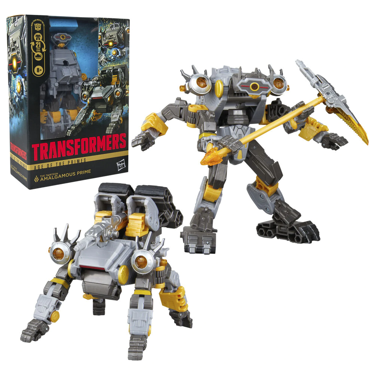 Transformers Age of the Primes Amalgamous Prime The Thirteen figura 14cm poza produsului