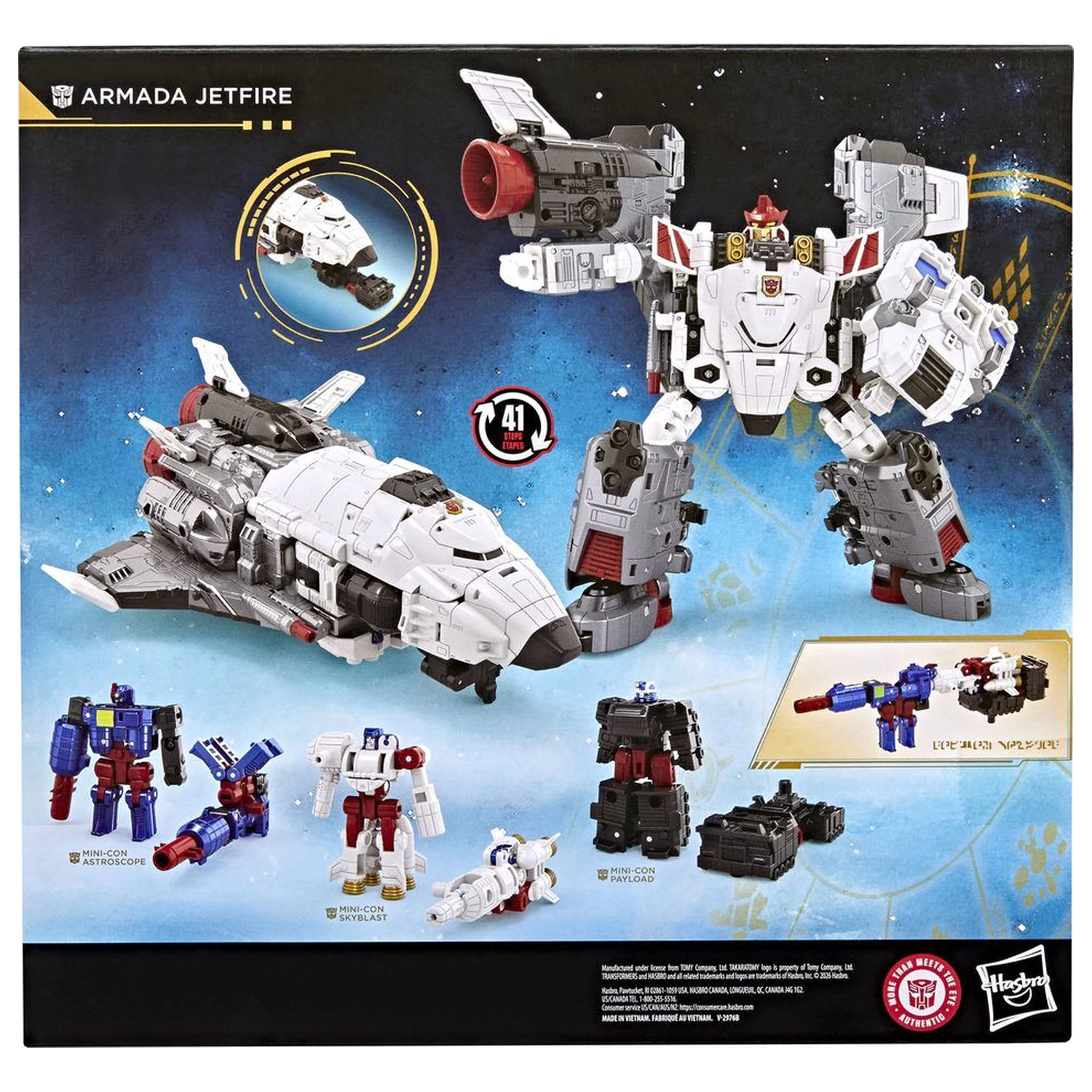 Transformers Age Of The Primes Armada Jetfire figurina 20.3cm poza produsului