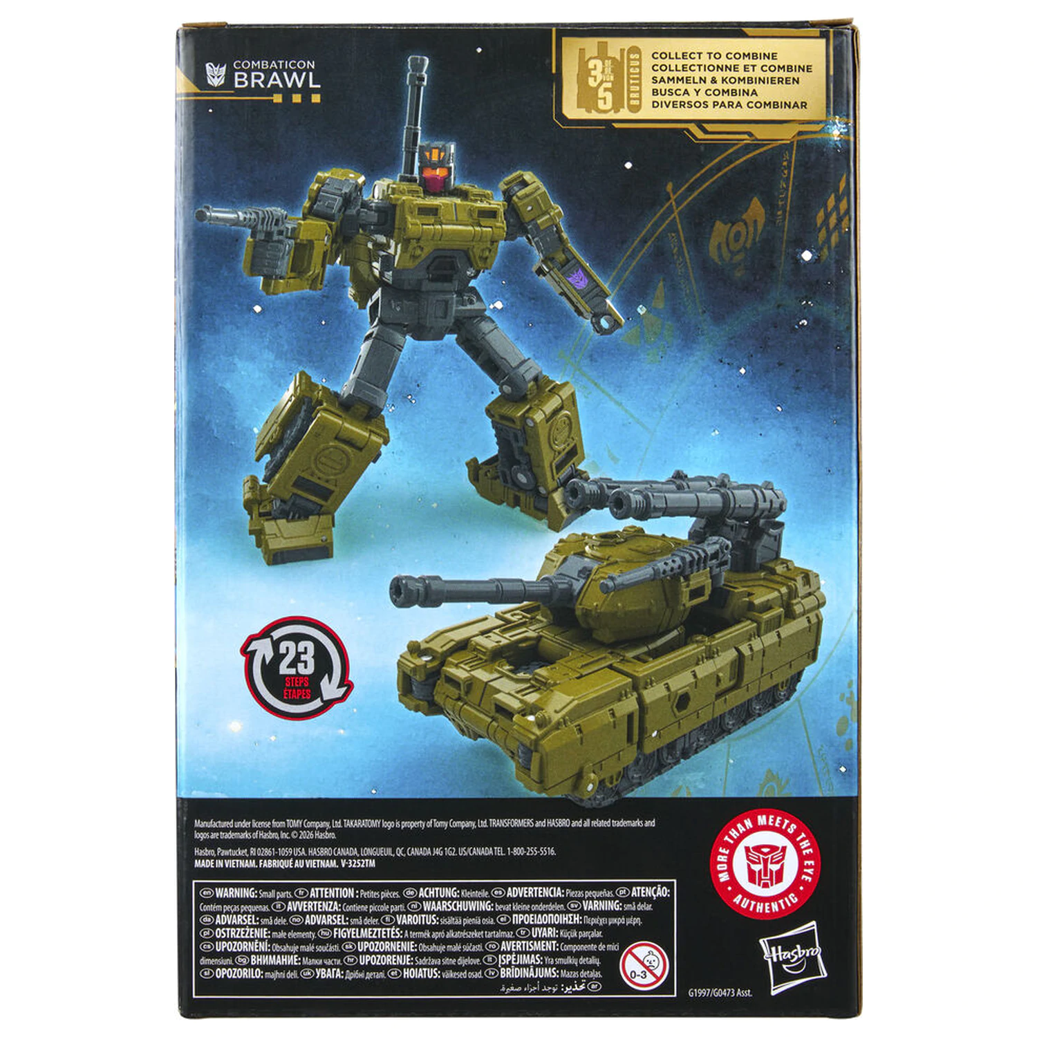 Transformers Age of the Primes Brawl Combaticon figurina 14cm poza produsului