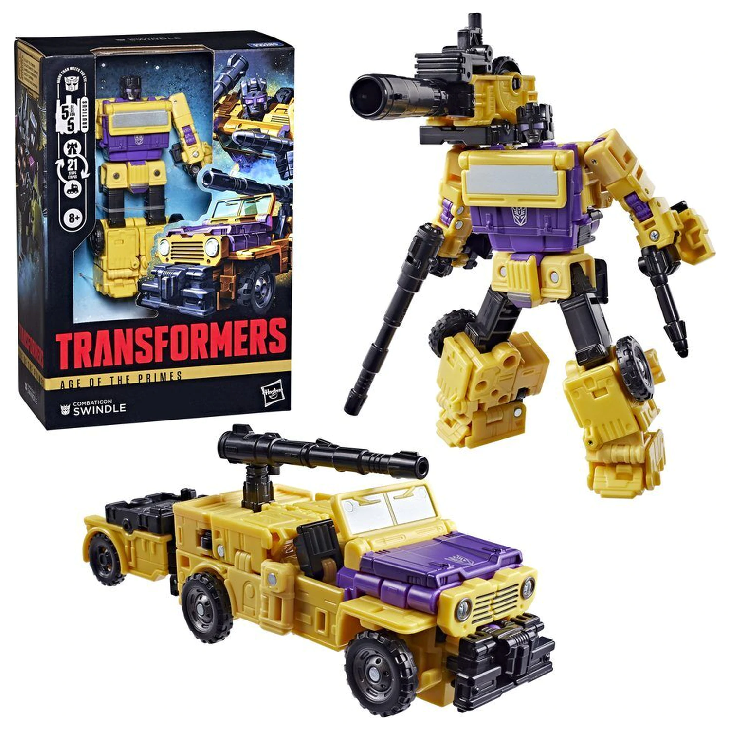 Transformers Age Of The Primes Combaticon Swindle figurina 16.5cm poza produsului