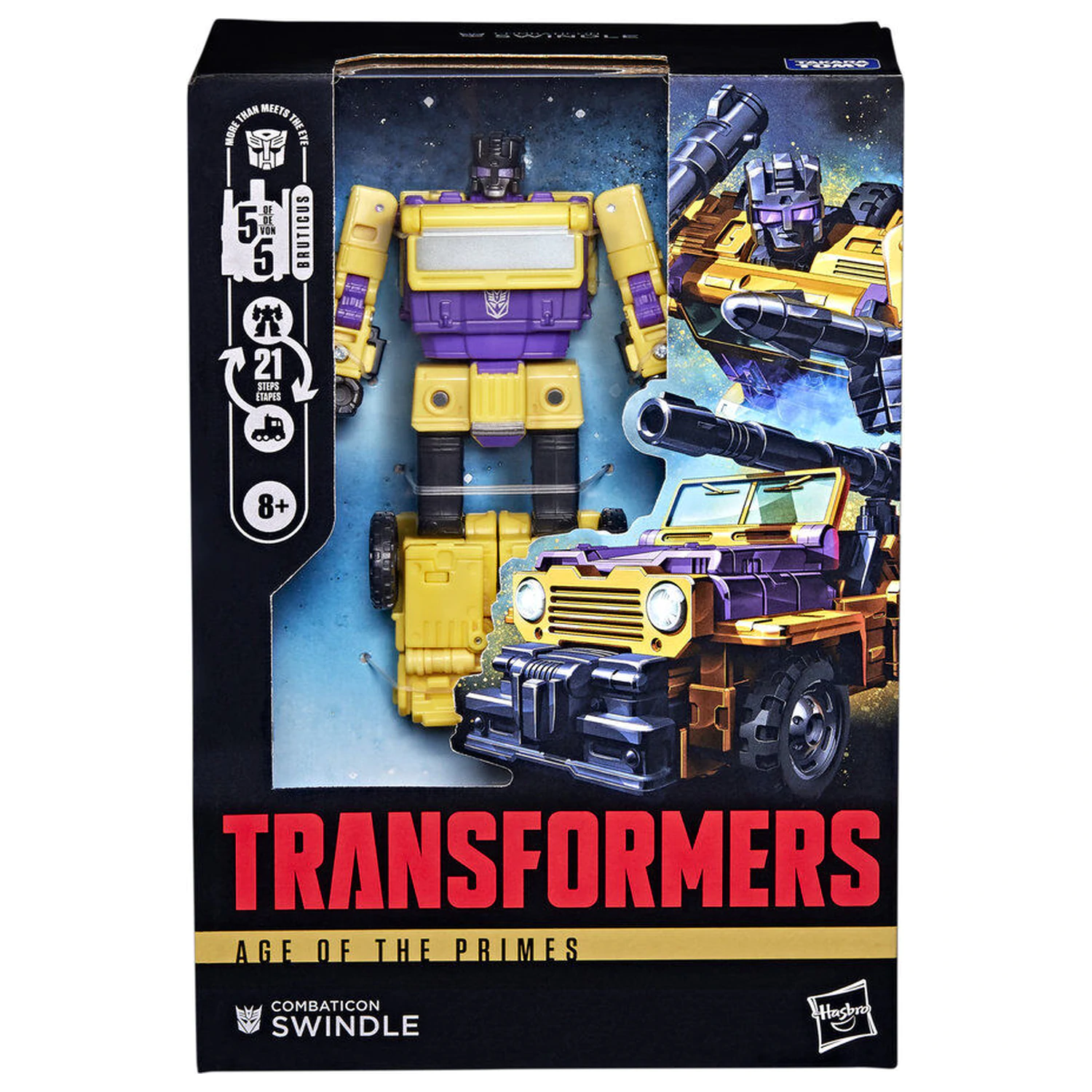 Transformers Age Of The Primes Combaticon Swindle figurina 16.5cm poza produsului