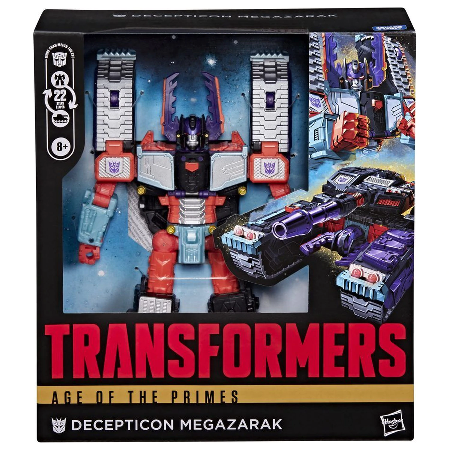 Transformers Age Of The Primes Decepticon Megazarak figurina 19 cm poza produsului