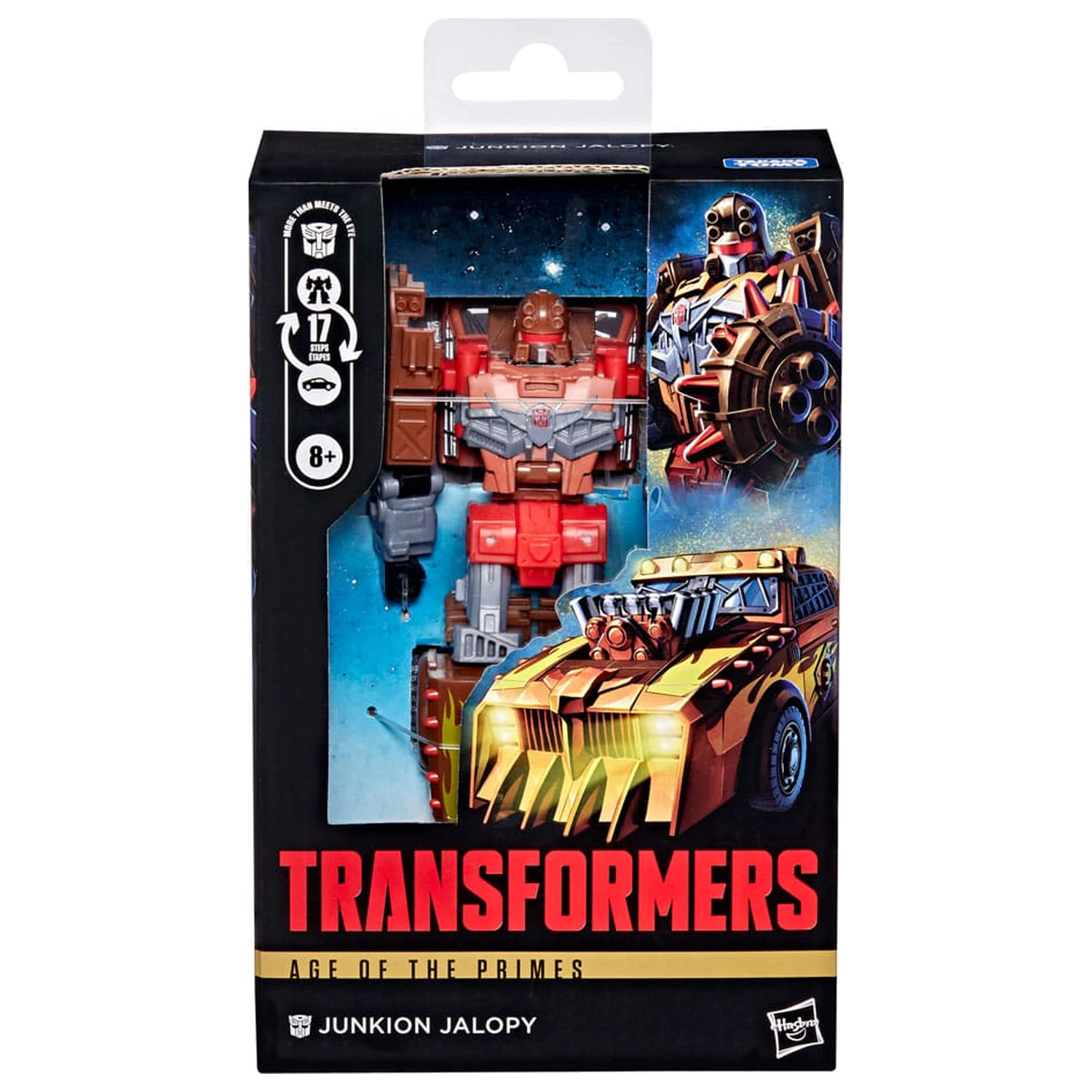 Transformers Age of the Primes Deluxe Class figurina de actiune Junkion Jalopy 14 cm poza produsului