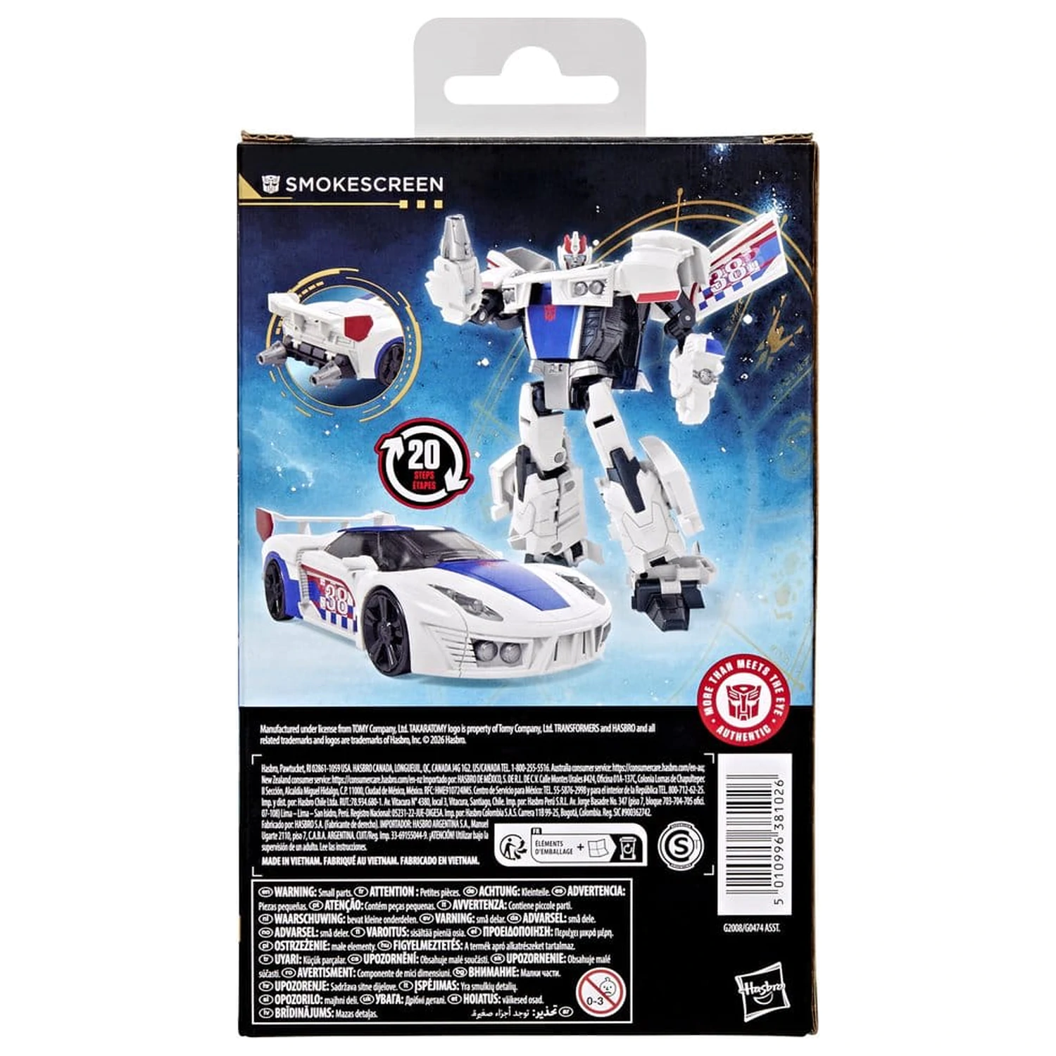 Transformers Age of the Primes Deluxe Class figurina de actiune Smokescreen 13 cm poza produsului