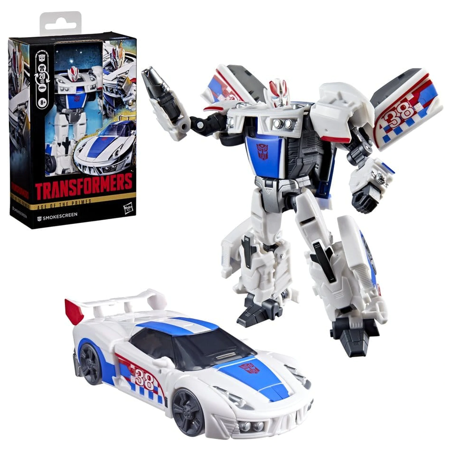 Transformers Age of the Primes Deluxe Class figurina de actiune Smokescreen 13 cm poza produsului