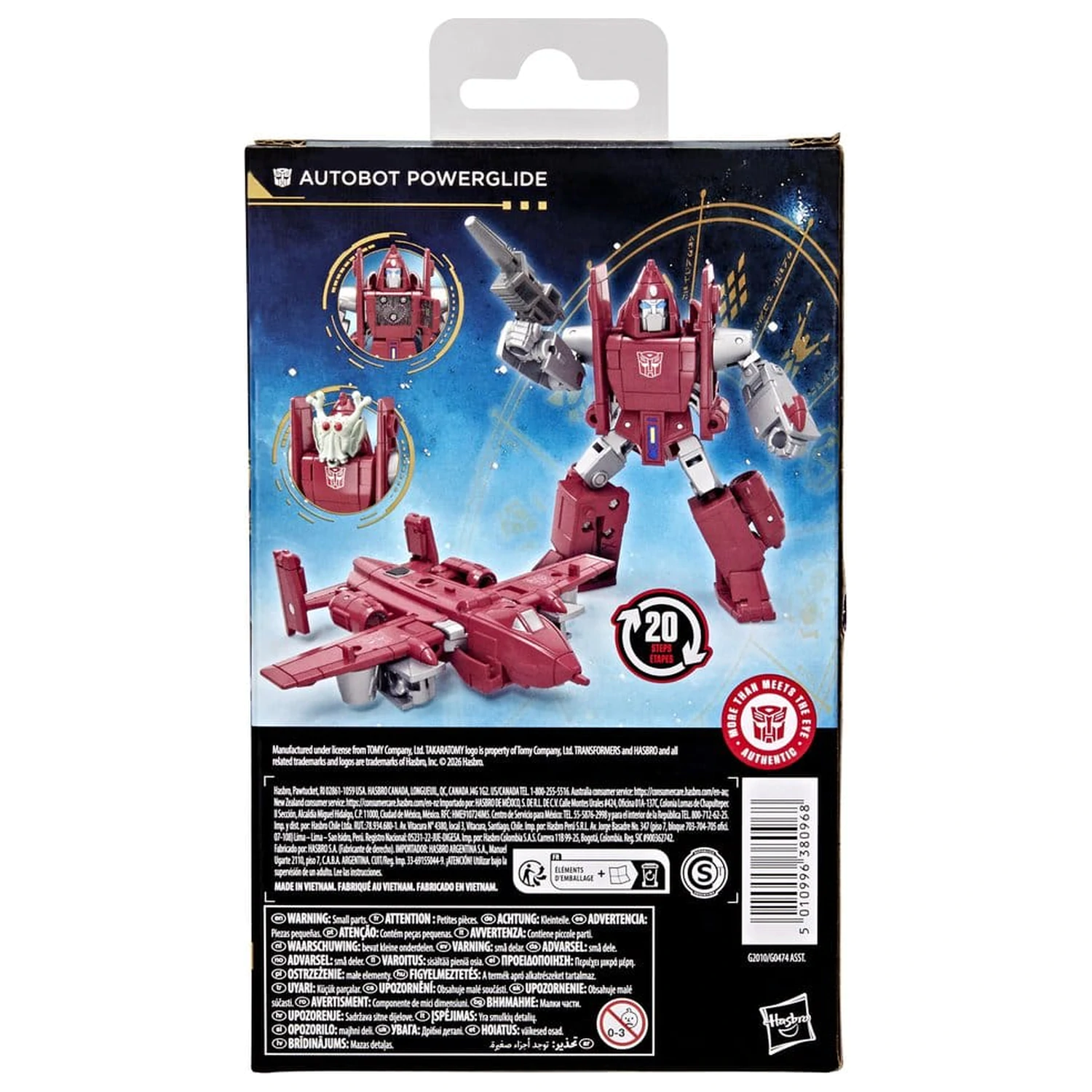 Transformers Age of the Primes Deluxe Class figurina de actiune Autobot Powerglide 11 cm poza produsului