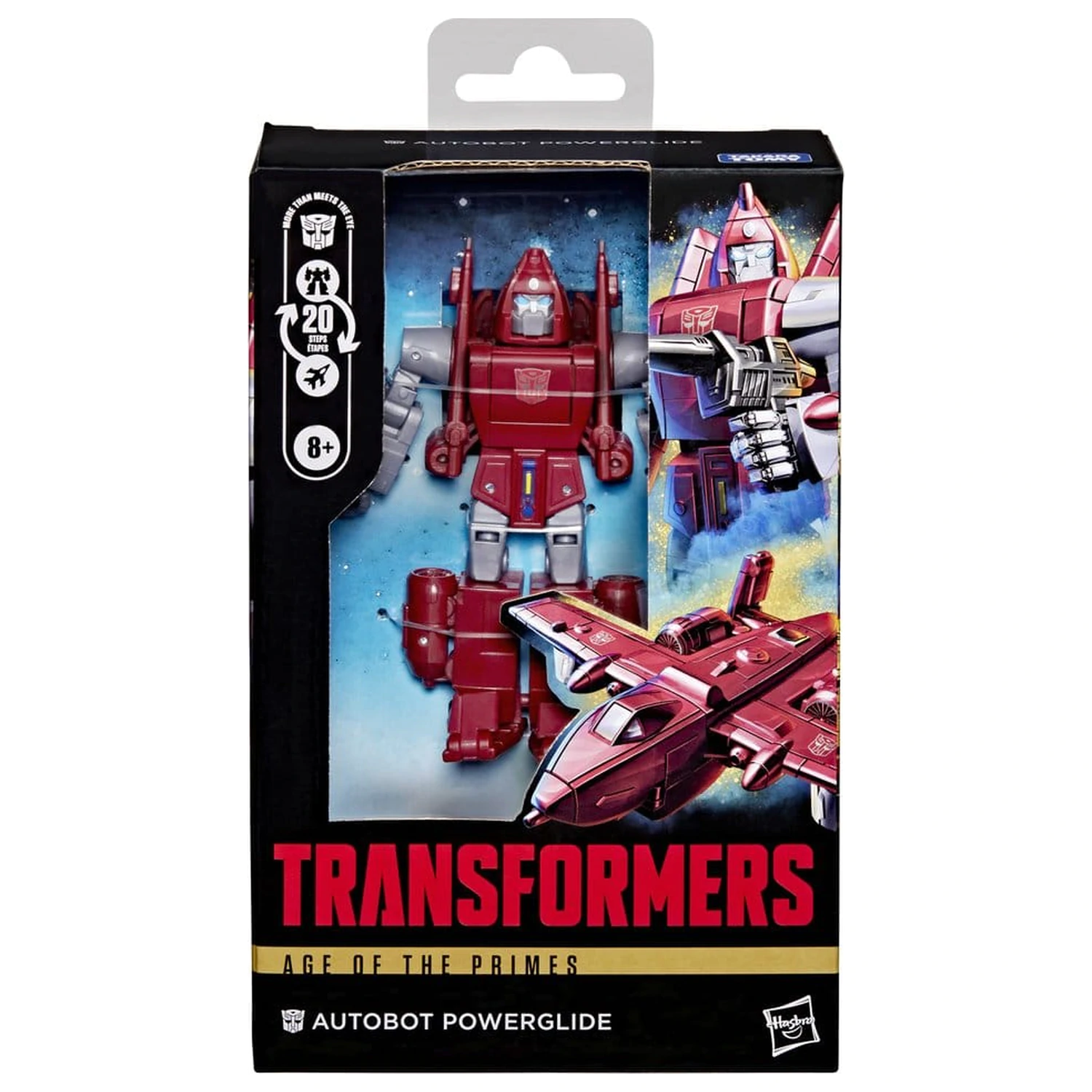 Transformers Age of the Primes Deluxe Class figurina de actiune Autobot Powerglide 11 cm poza produsului