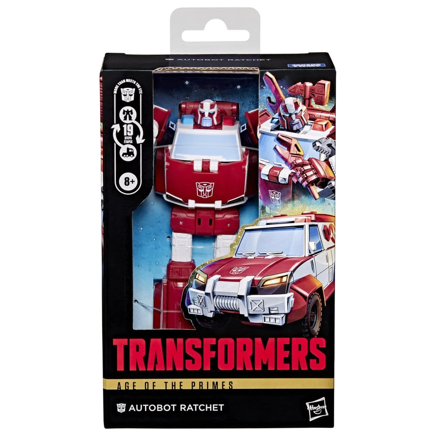Transformers Age of the Primes Deluxe Class figurina de actiune Autobot Ratchet 15 cm poza produsului