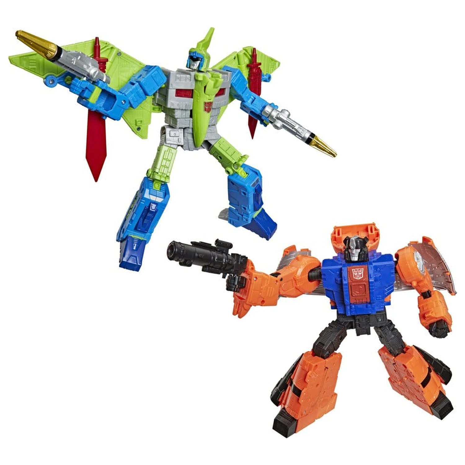 Transformers Age of the Primes Leader Class figurina de actiune 2-pack G2 Dinobot Swoop & G2 Dinobot Sludge 19 cm poza produsului