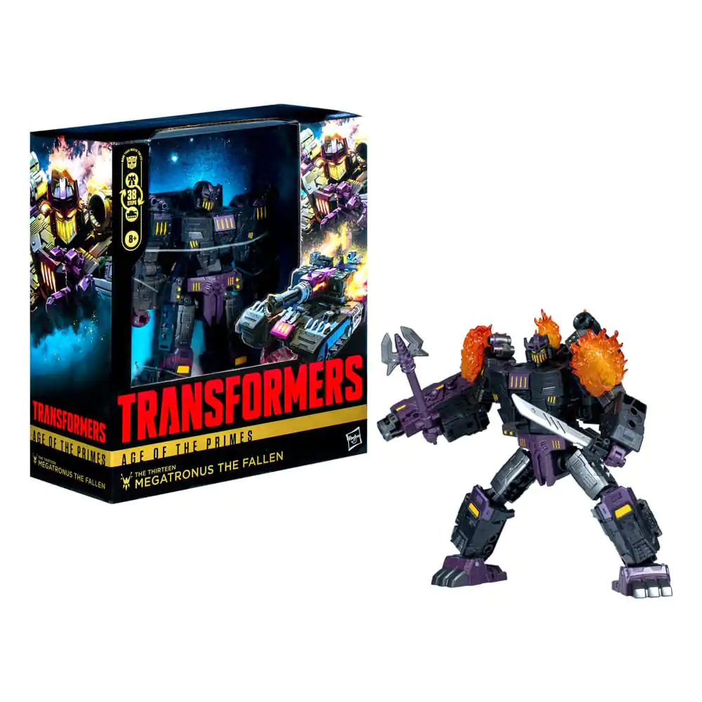 Figurină de acțiune Transformers Age of the Primes Leader Class The Thirteen Megatronus the Fallen 19 cm poza produsului