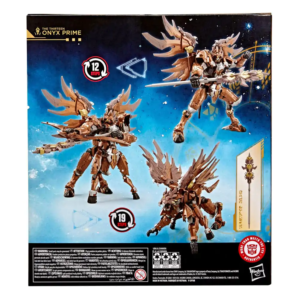 Transformers Age of the Primes Leader Class Figurina de Acțiune The Thirteen: Onyx Prime 19 cm poza produsului